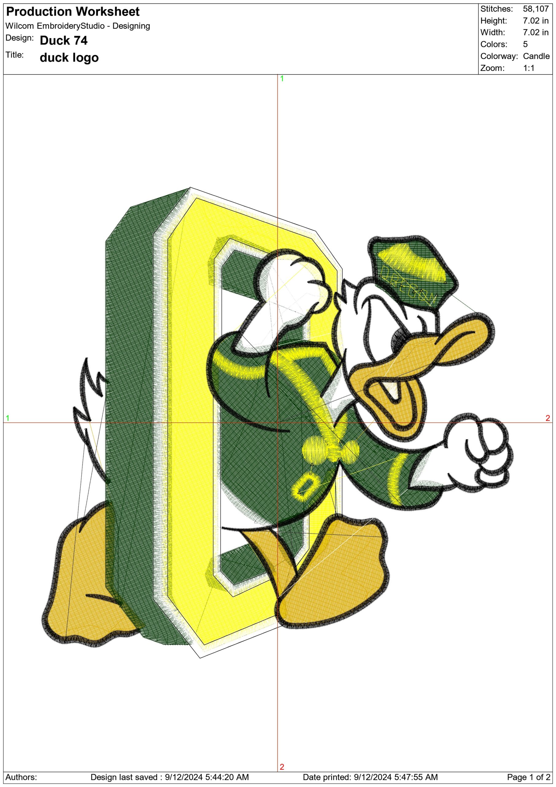 Oregon Ducks embroidery design University of Oregon Athletics 74 Logo embroidery machine pattern embroidery file instant download — view 2