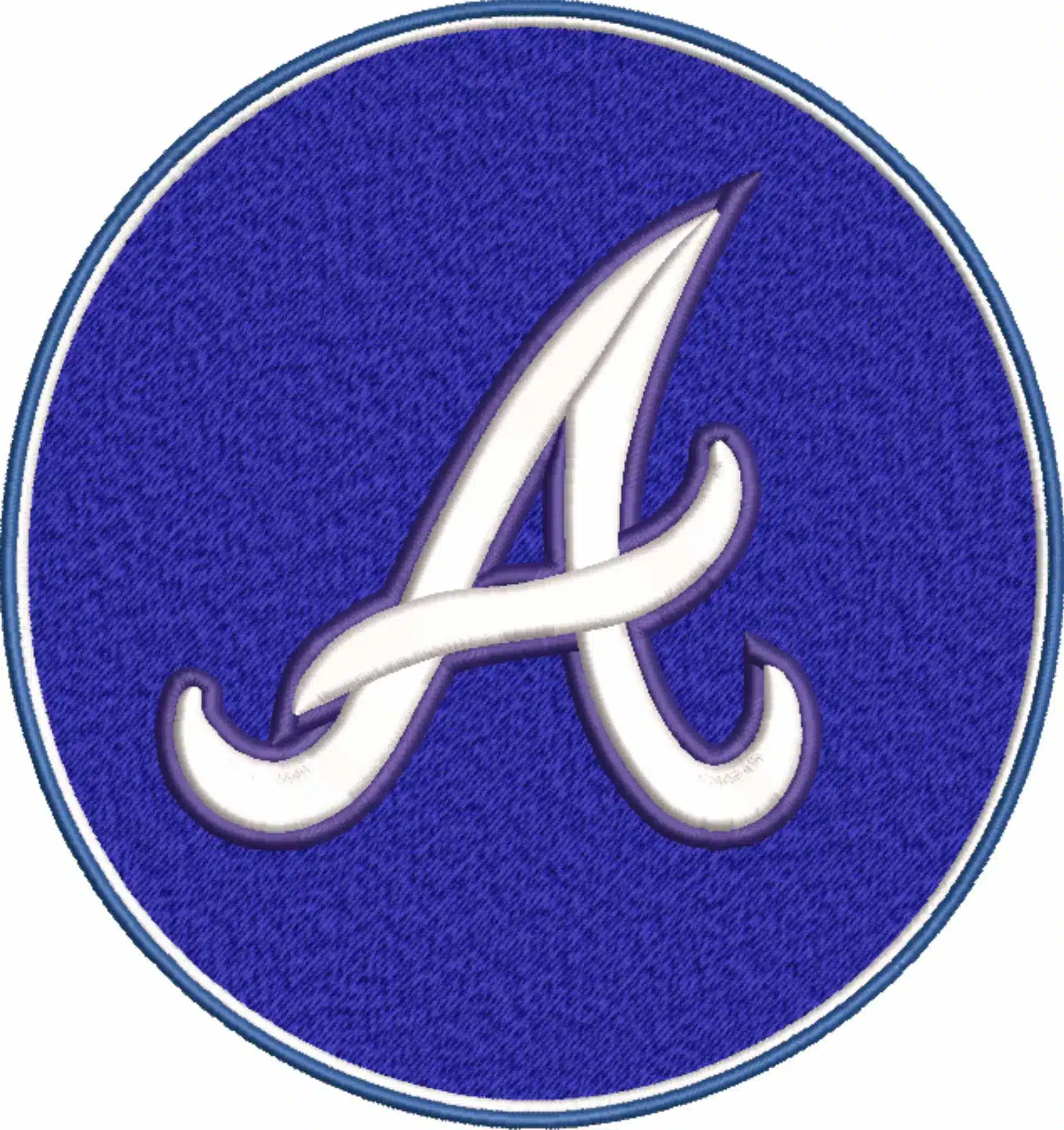 Atlanta Braves Logo - Major league Baseball logo - MLB embroidery machine pattern embroidery file - instant download
