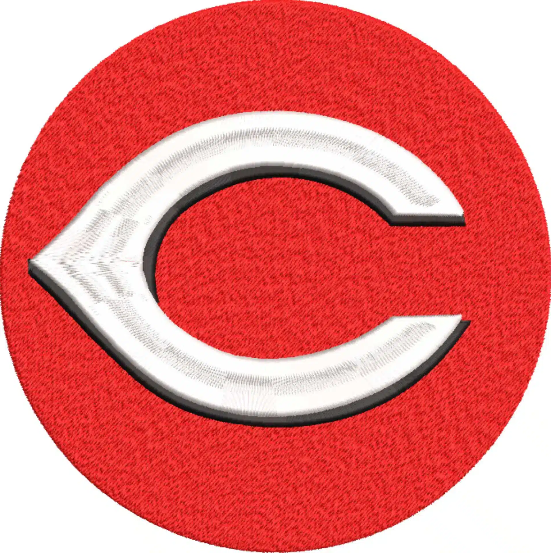 Cincinnati Reds emblem - Major league Baseball logo - MLB embroidery machine pattern embroidery file - instant download