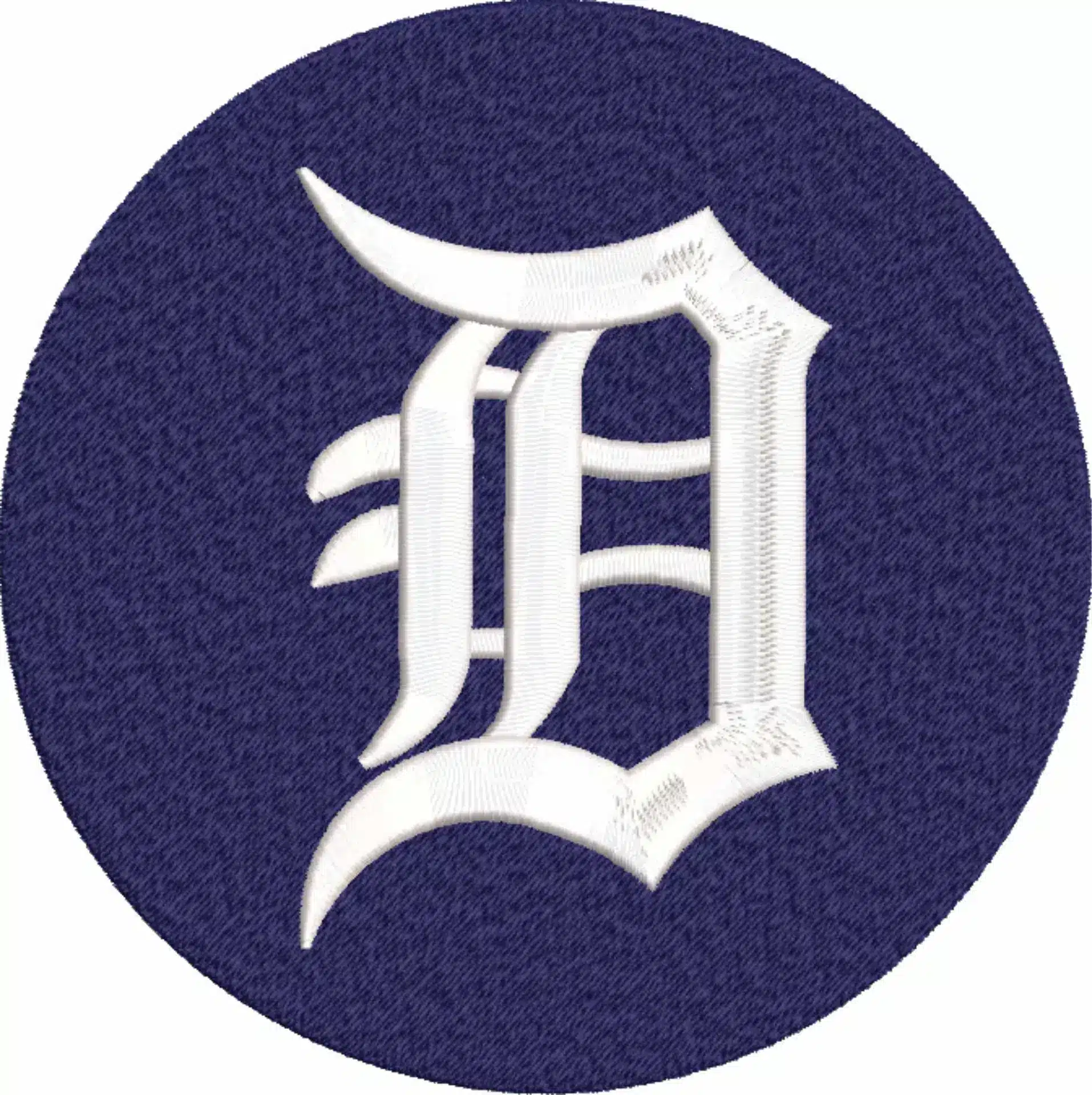 Detroit Tigers - Major league Baseball logo - MLB embroidery machine pattern embroidery file - instant download