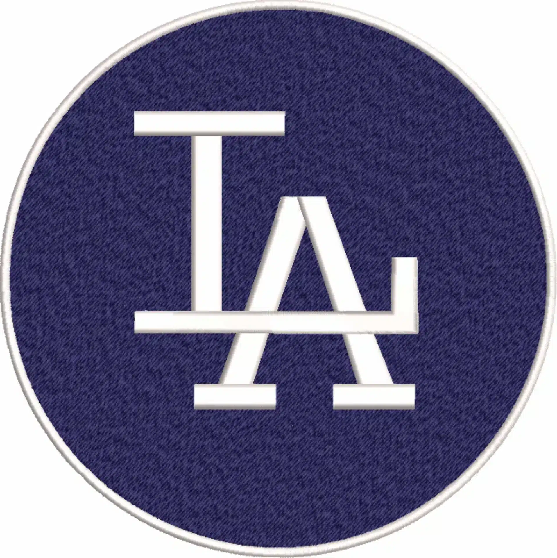 LA Dodgers - Major league Baseball logo - MLB embroidery machine pattern embroidery file - instant download