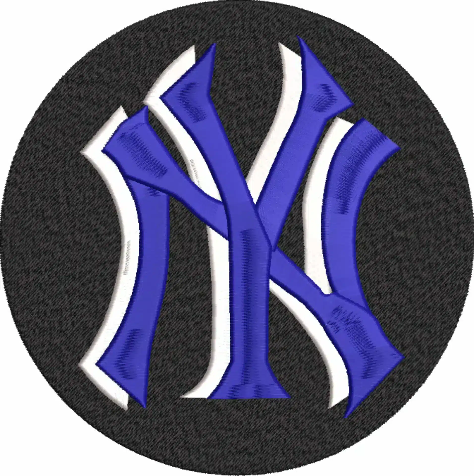 New York Yankees Logo - Major league Baseball logo - MLB embroidery machine pattern embroidery file - instant download
