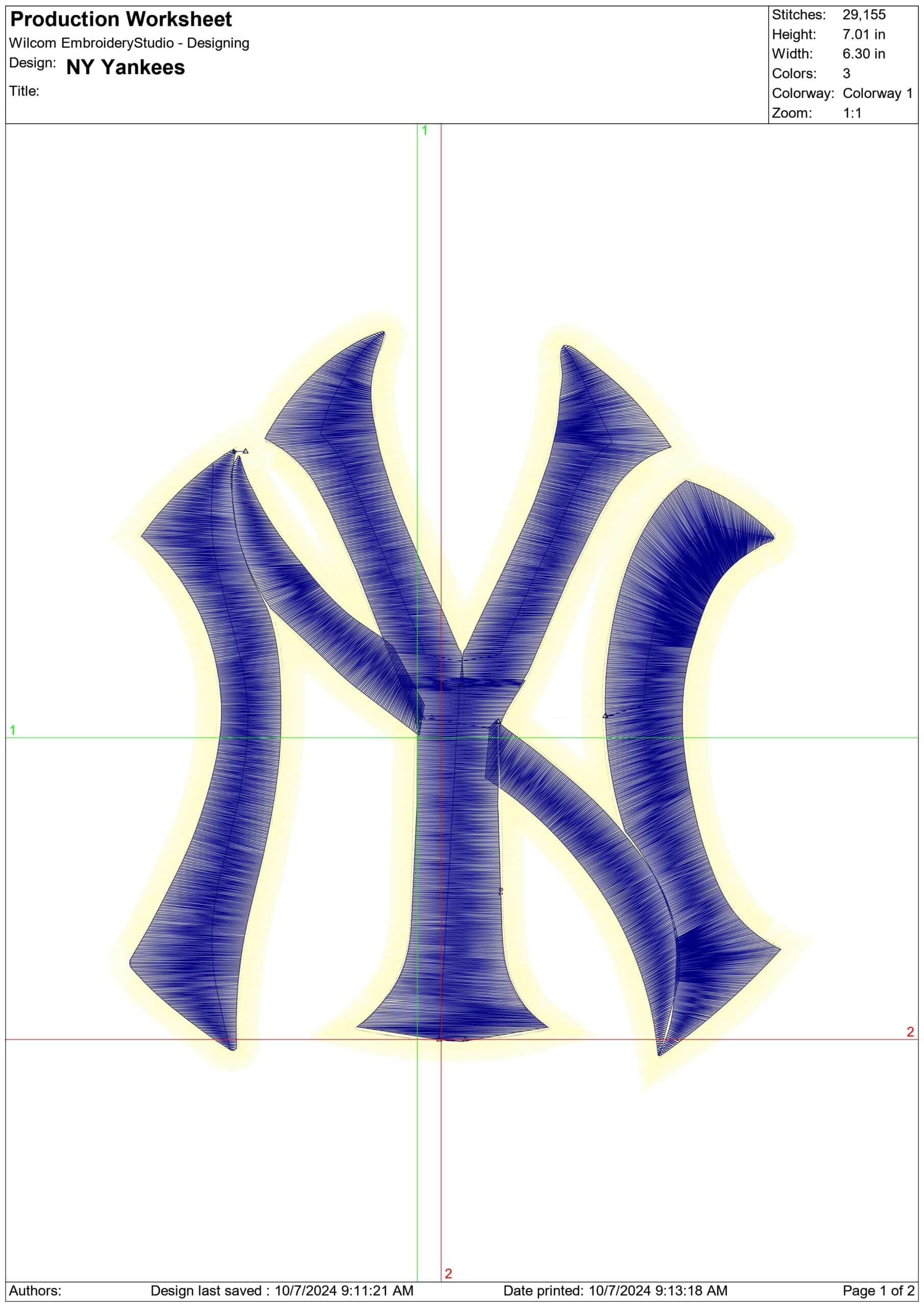 New York Yankees - Major league Baseball logo - MLB embroidery machine pattern embroidery file - instant download — view 3