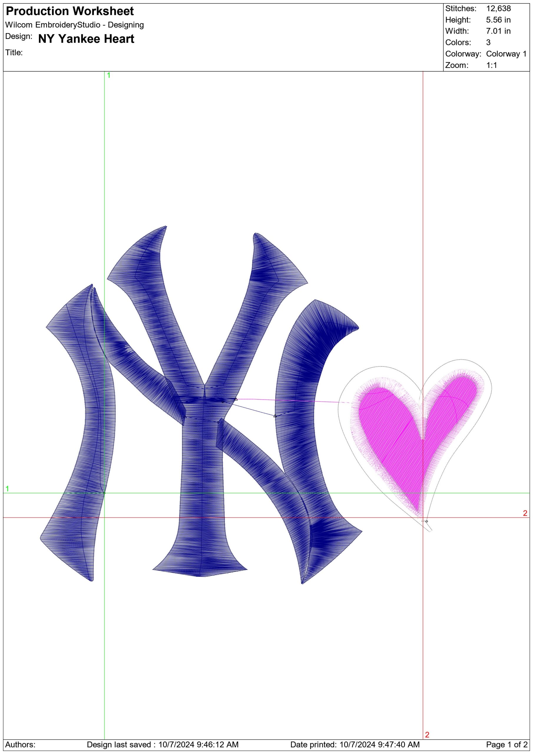 New York Yankees Heart - Major league Baseball logo - MLB embroidery machine pattern embroidery file - instant download — view 3