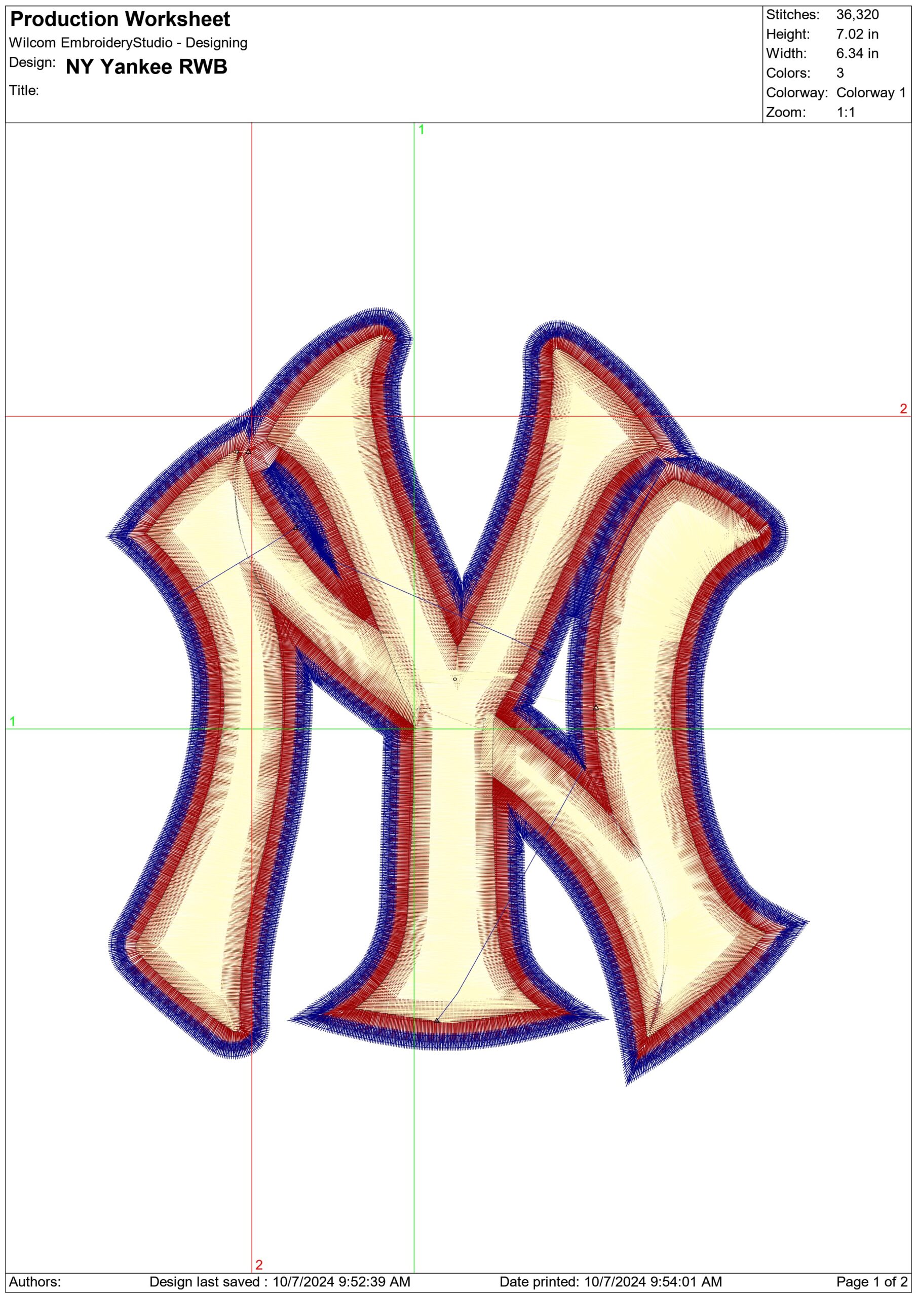New York Yankees Red White and Blue - Major league Baseball logo - MLB embroidery machine pattern embroidery file - instant download — view 2