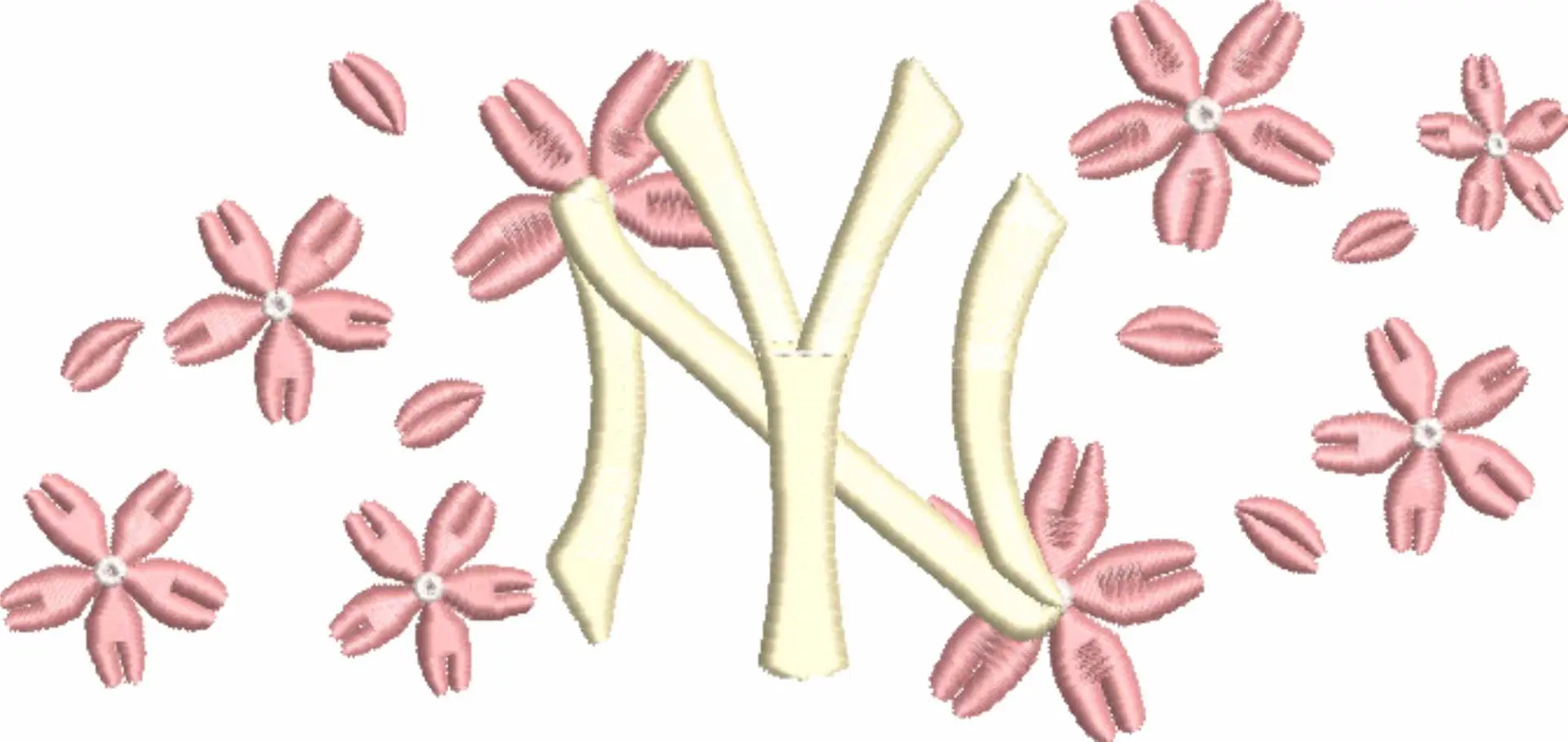 New York Yankees Spring - Major league Baseball logo - MLB embroidery machine pattern embroidery file - instant download