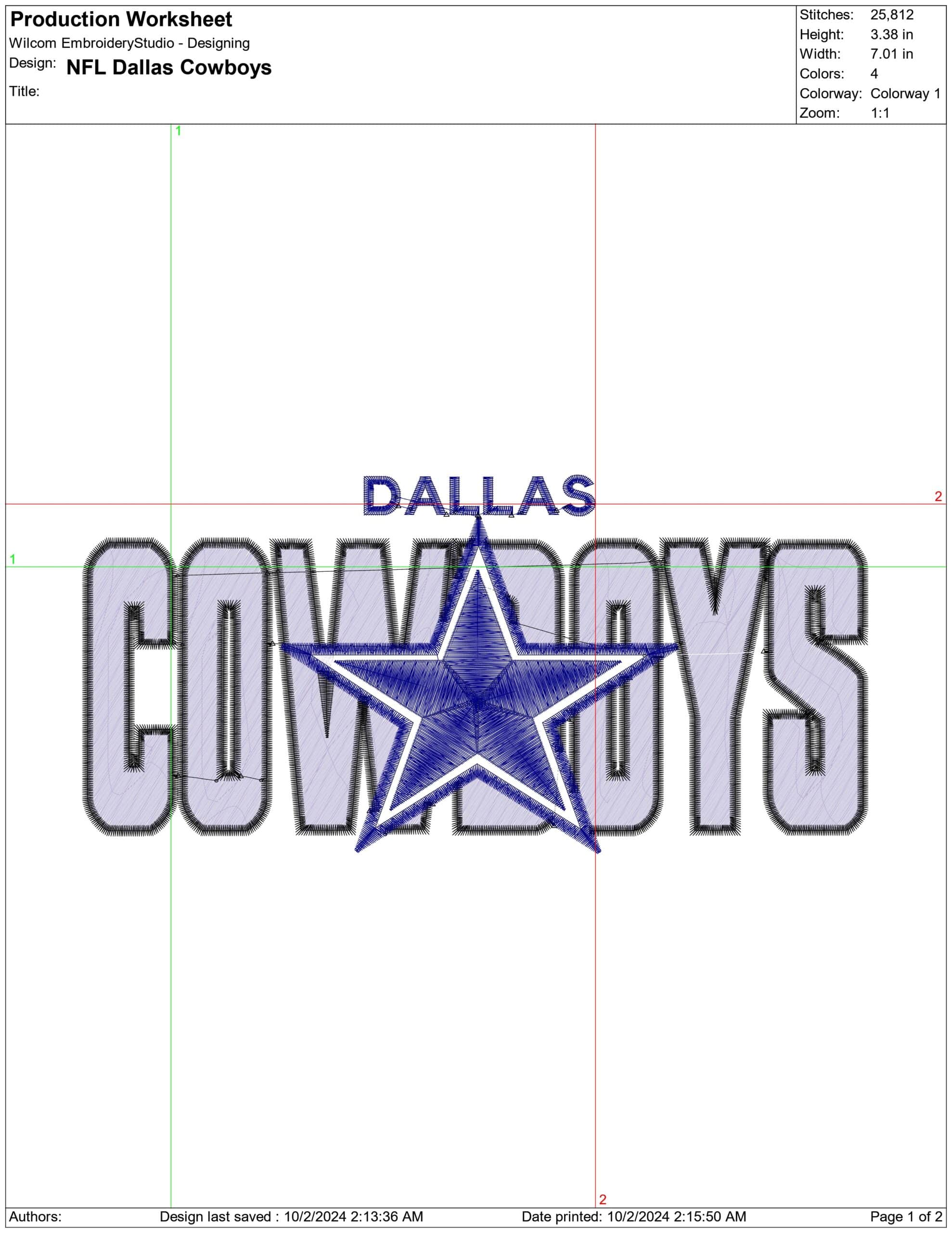 Dallas Cowboys NFL stylized embroidery design -AT&T Stadium men's football embroidery machine pattern embroidery file - instant download — view 2