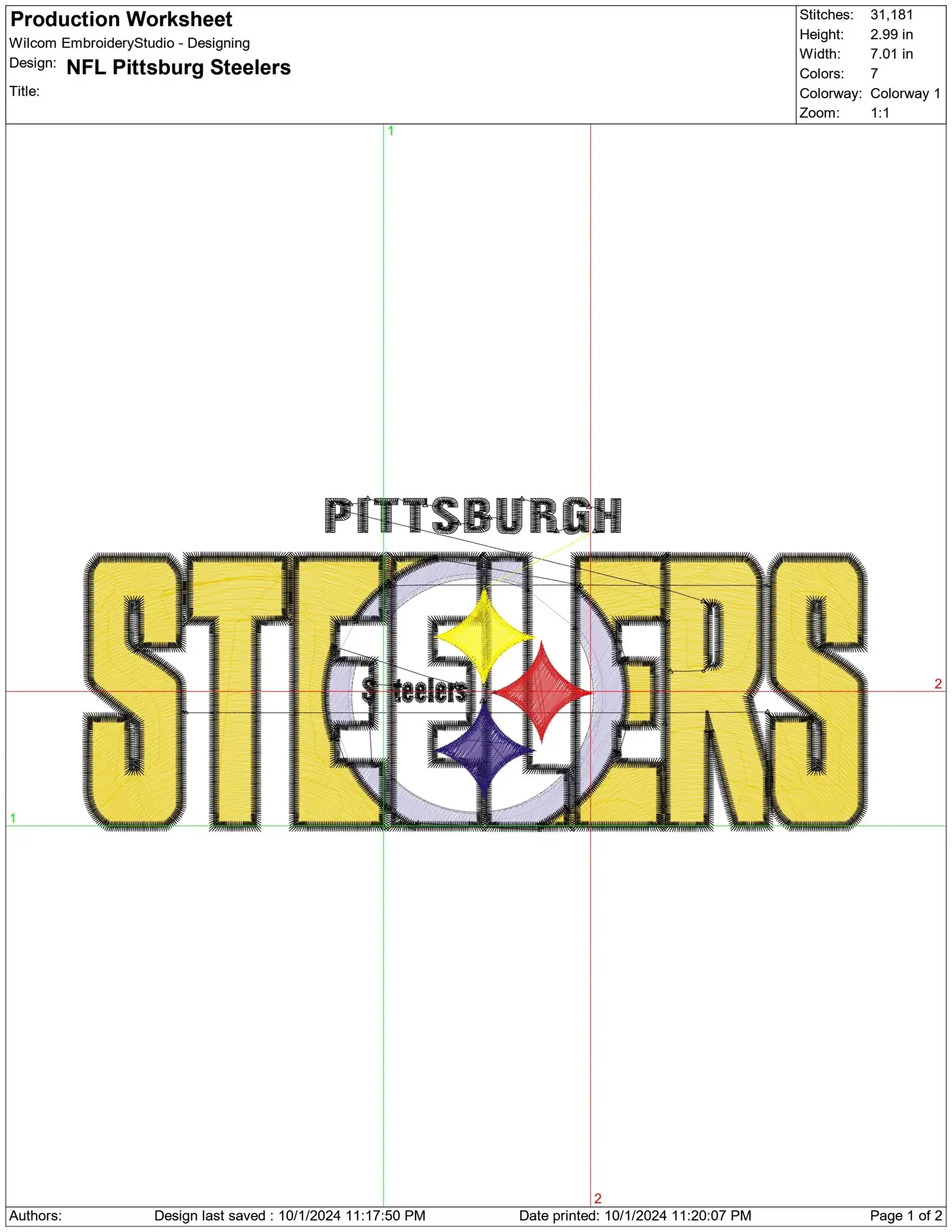 Pittsburgh Steelers NFL stylizedembroidery design -Acrisure Stadium men's football embroidery machine pattern embroidery file - instant download — view 3