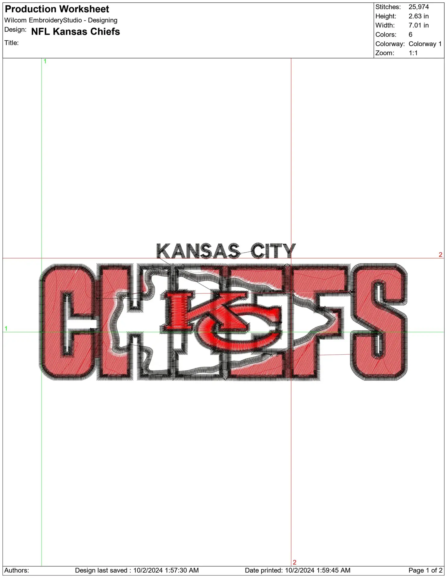 Kansas City Chiefs KC NFL stylized embroidery design -Arrowhead Stadium men's football embroidery machine pattern embroidery file - instant download — view 2