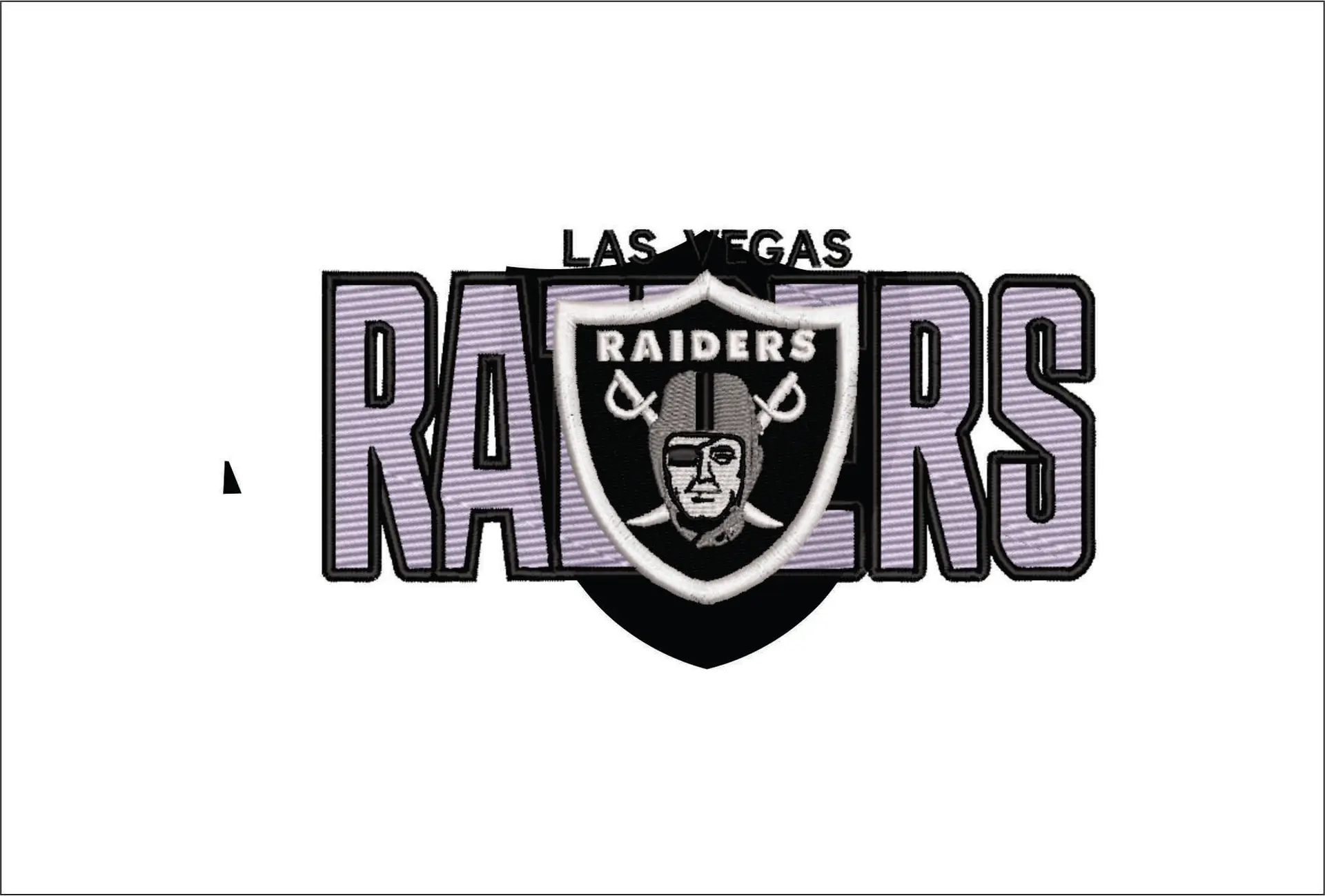 NFL Las Vegas Raiders embroidery design -Allegiant Stadium men's football embroidery machine pattern embroidery file - instant download