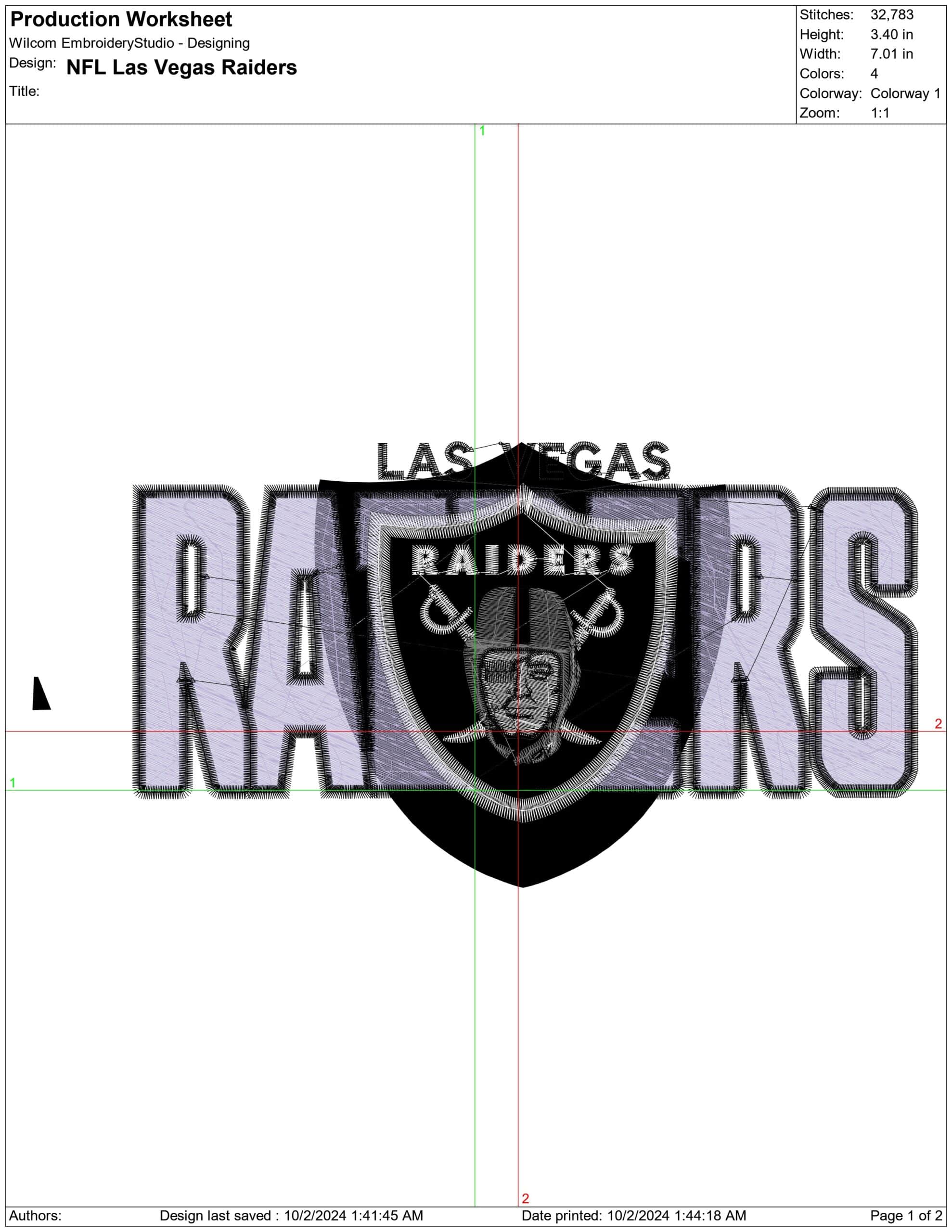 NFL Las Vegas Raiders embroidery design -Allegiant Stadium men's football embroidery machine pattern embroidery file - instant download — view 2