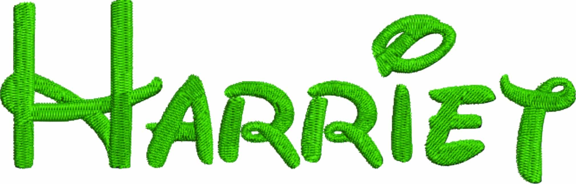 Waltograph Embroidery Font Set - 1"  2"  3" 4" and 5" - Machine Embroidery Alphabet Font - instant download — view 3