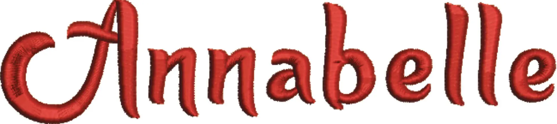 Annabelle Embroidery Font Set - 1" 1.5" 2" 2.5" 3" and 4" - Machine Embroidery Alphabet Font - instant download — view 4