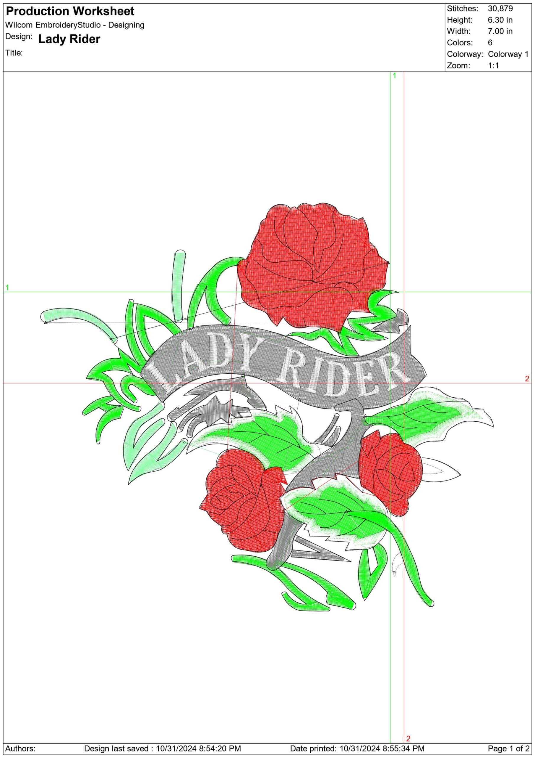 Lady Rider Motorbike Embroidery design - Motor Bike Company machine pattern embroidery file instant download — view 2