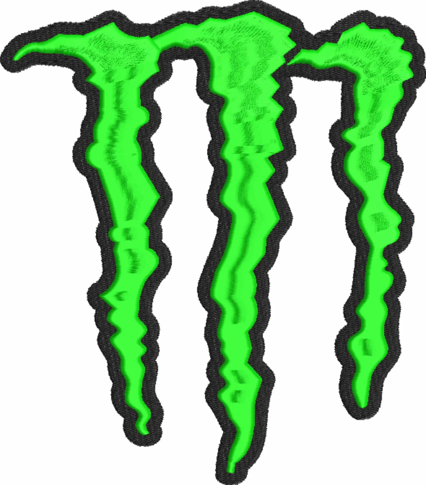 Monster Energy Motorbike Embroidery design - Motor Bike Company machine pattern embroidery file instant download — view 4