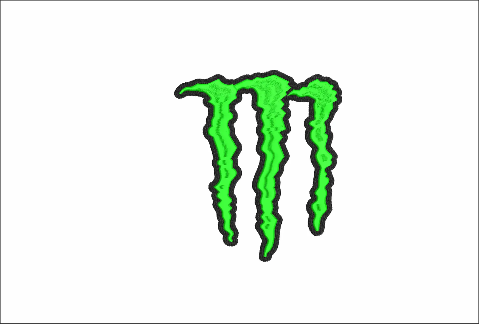 Monster Energy Motorbike Embroidery design - Motor Bike Company machine pattern embroidery file instant download