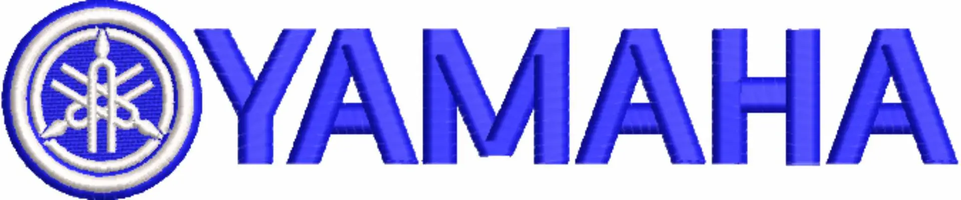 Yamaha Logo and Name Motorbike Embroidery design - Motor Bike Company machine pattern embroidery file instant download — view 4