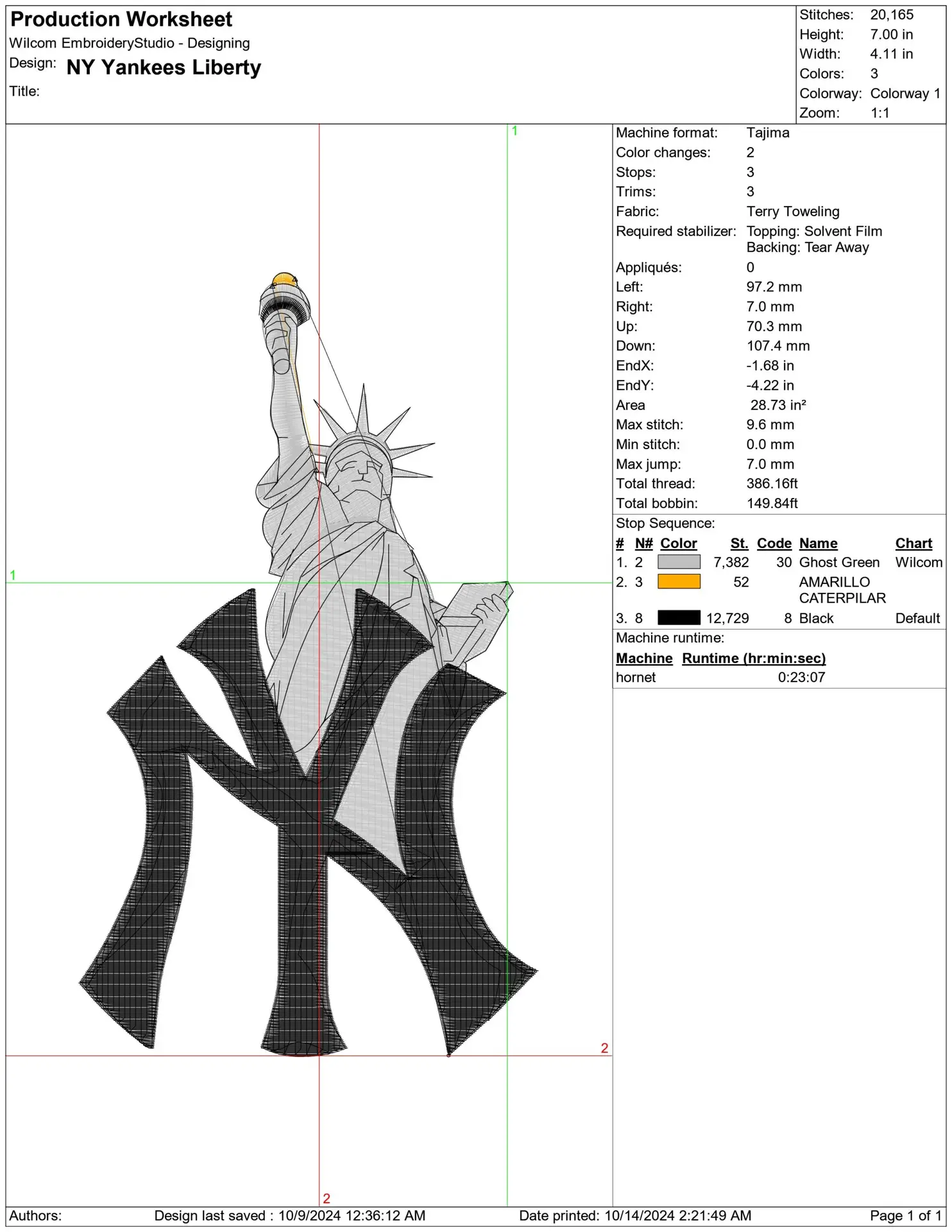 New York Yankees Statue of Liberty - Major league Baseball logo - MLB embroidery machine pattern embroidery file - instant download — view 2