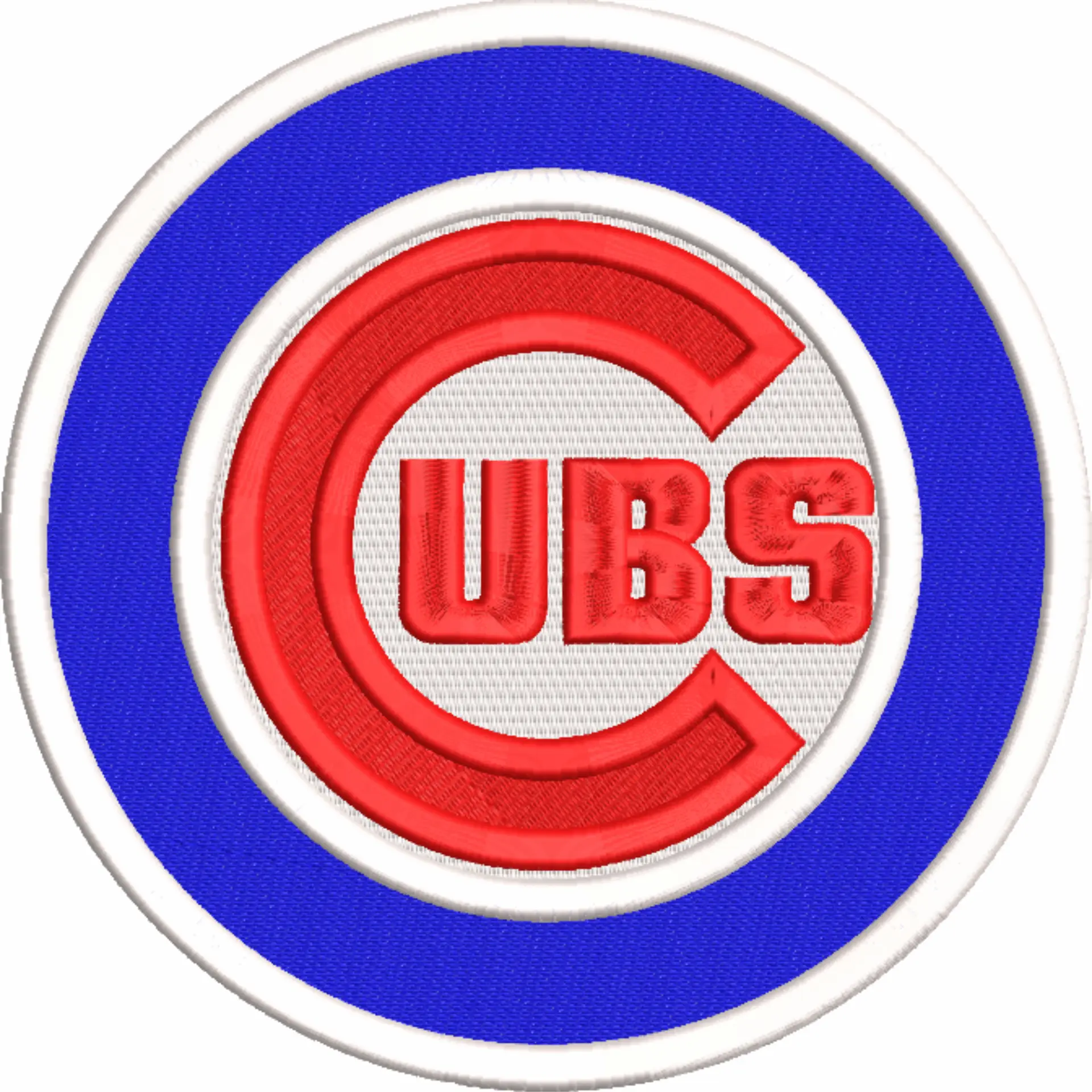 Chicago Cubs emblem - Major league Baseball logo - MLB embroidery machine pattern embroidery file - instant download — view 4