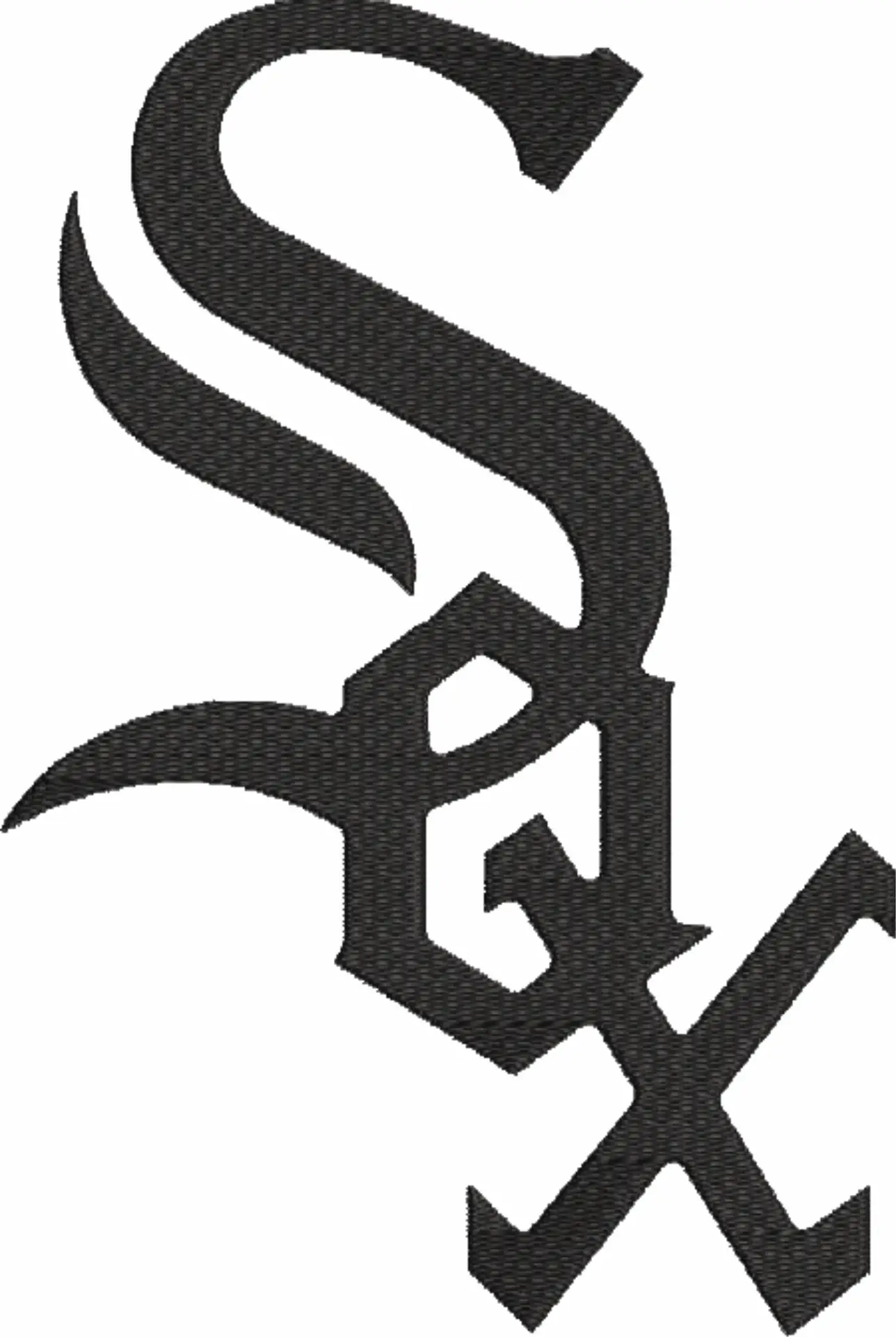 Chicago White Sox - Major league Baseball logo - MLB embroidery machine pattern embroidery file - instant download — view 3