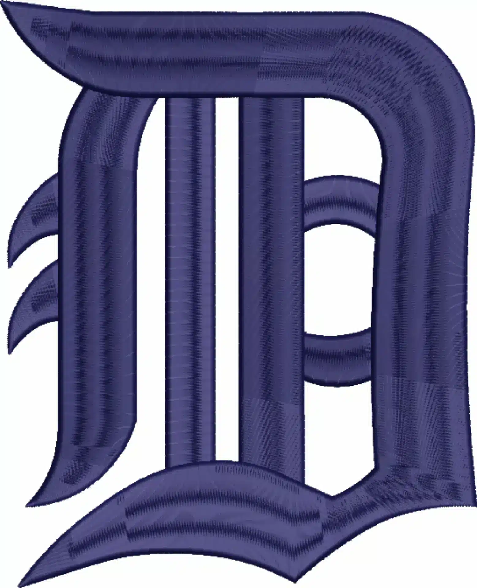 Detroit Tigers - Major league Baseball logo - MLB embroidery machine pattern embroidery file - instant download — view 4