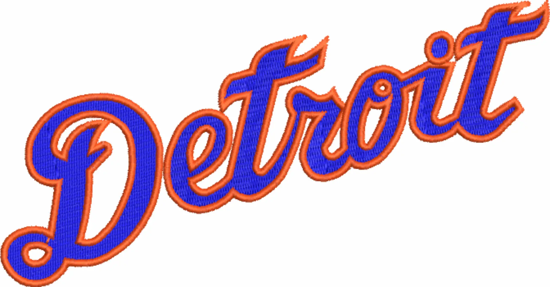 Detroit Tigers - Major league Baseball logo - MLB embroidery machine pattern embroidery file - instant download — view 4