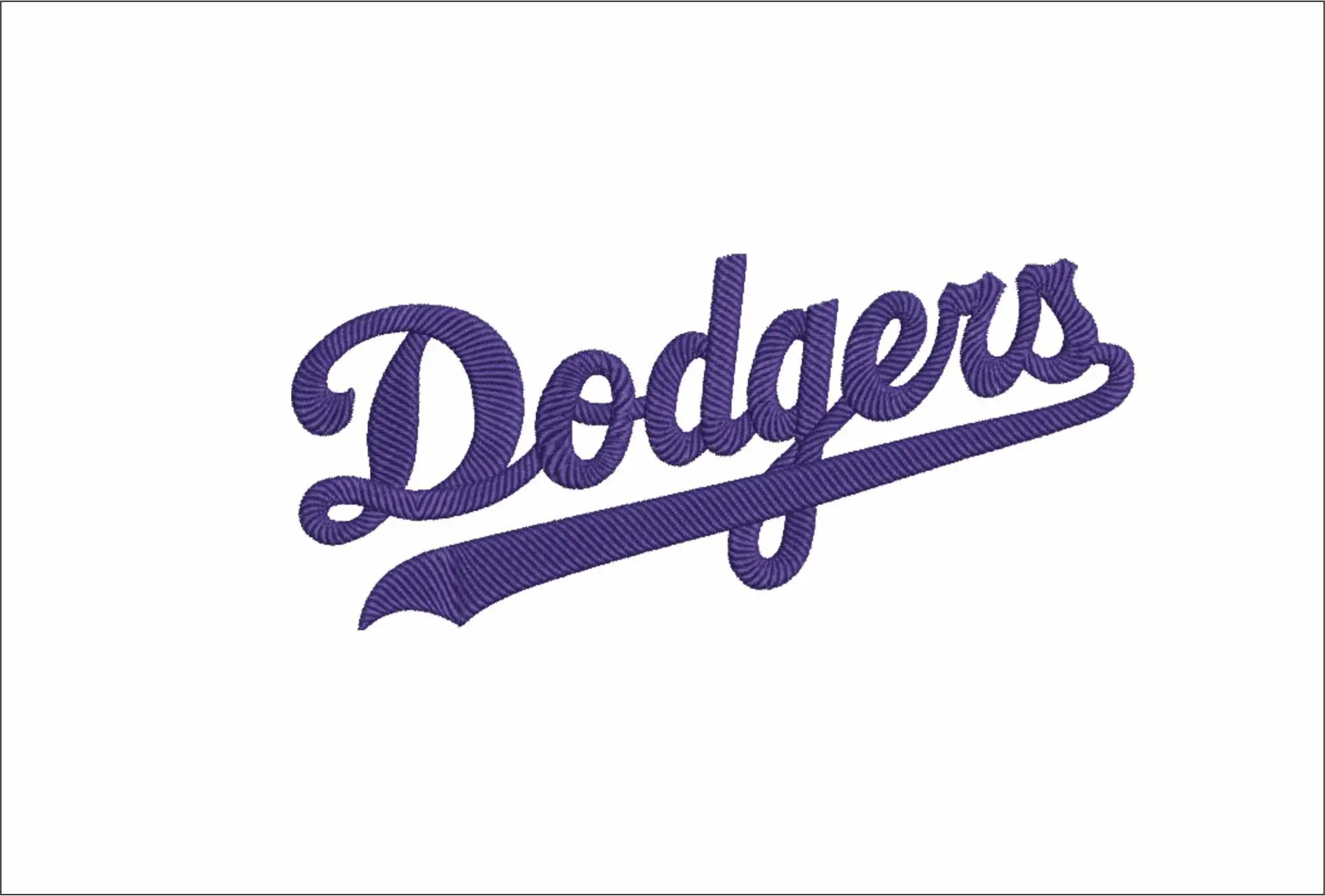 LA Dodgers Felix - Major league Baseball logo 2024 World Series - MLB embroidery machine pattern embroidery file - instant download