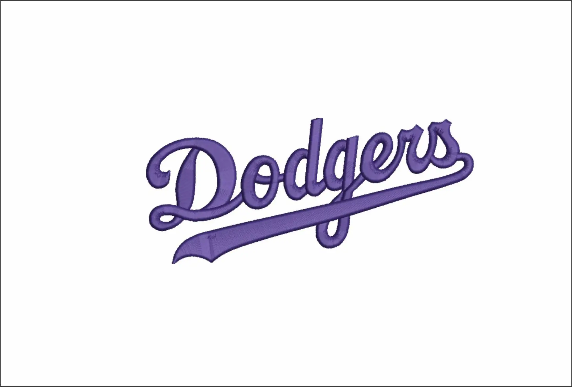 LA Dodgers - Major league Baseball logo 2024 World Series - MLB embroidery machine pattern embroidery file - instant download