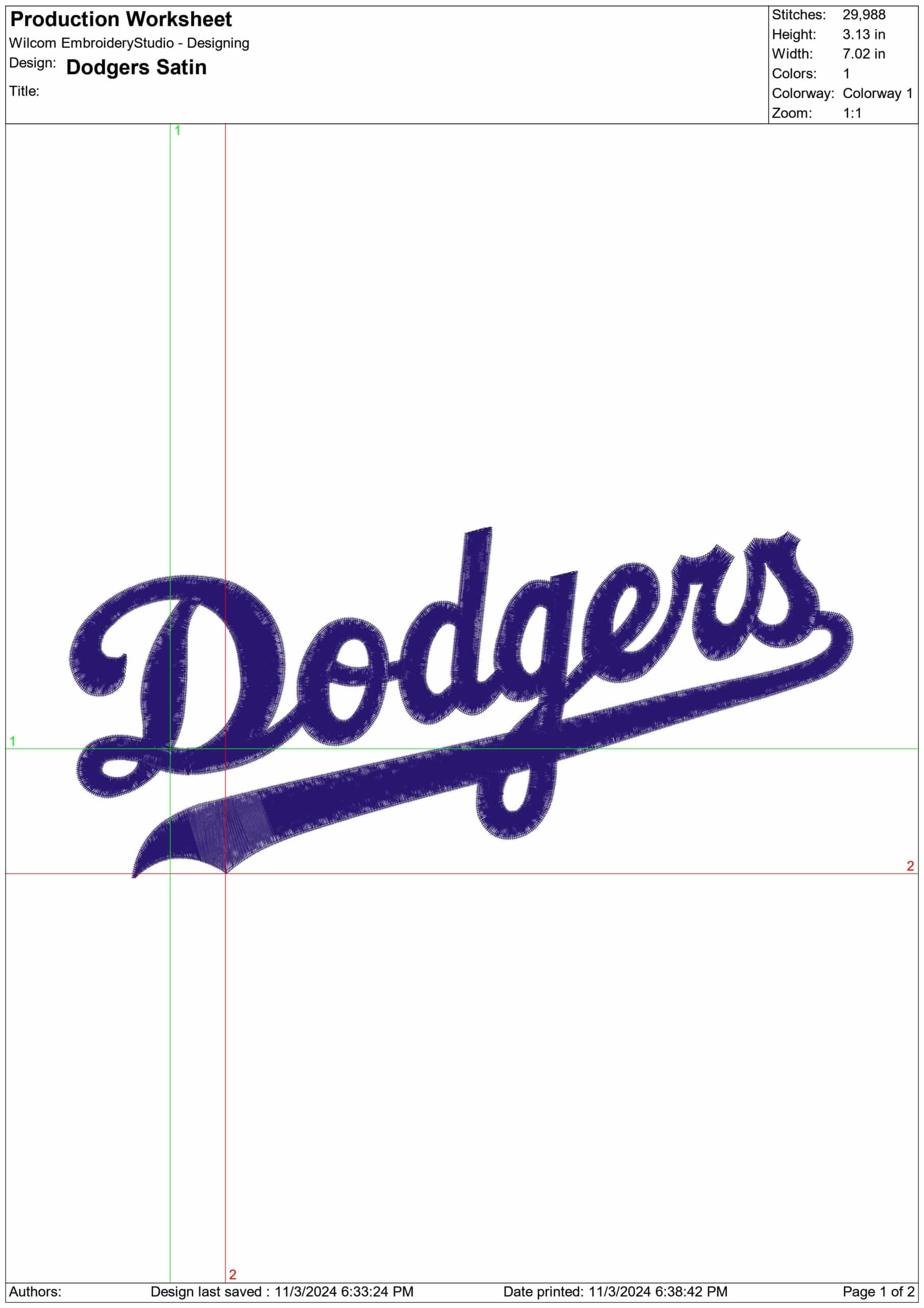 LA Dodgers - Major league Baseball logo 2024 World Series - MLB embroidery machine pattern embroidery file - instant download — view 2