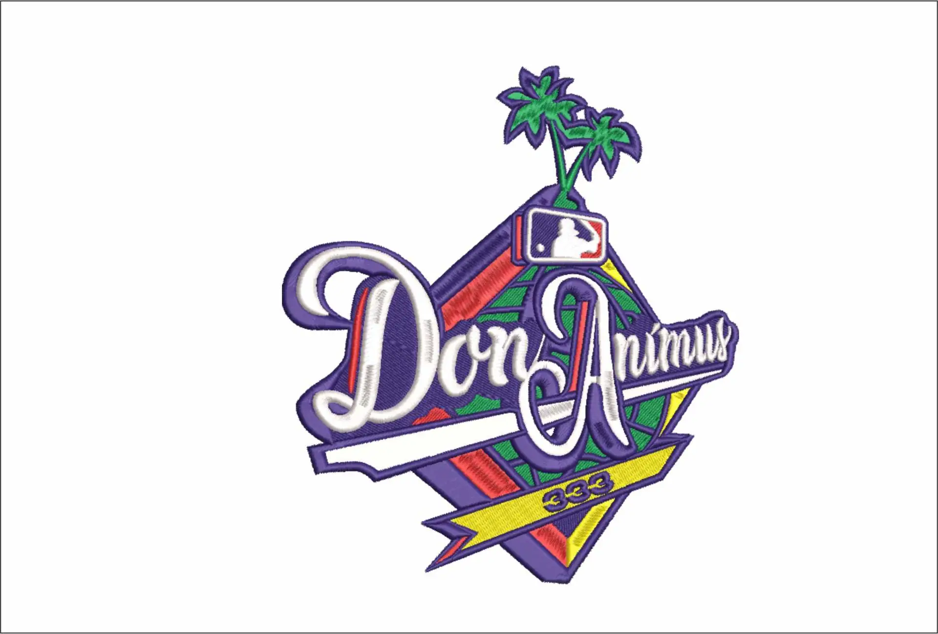 LA Dodgers Don Aminus - Major league Baseball logo 2024 World Series - MLB embroidery machine pattern embroidery file - instant download (Copy)