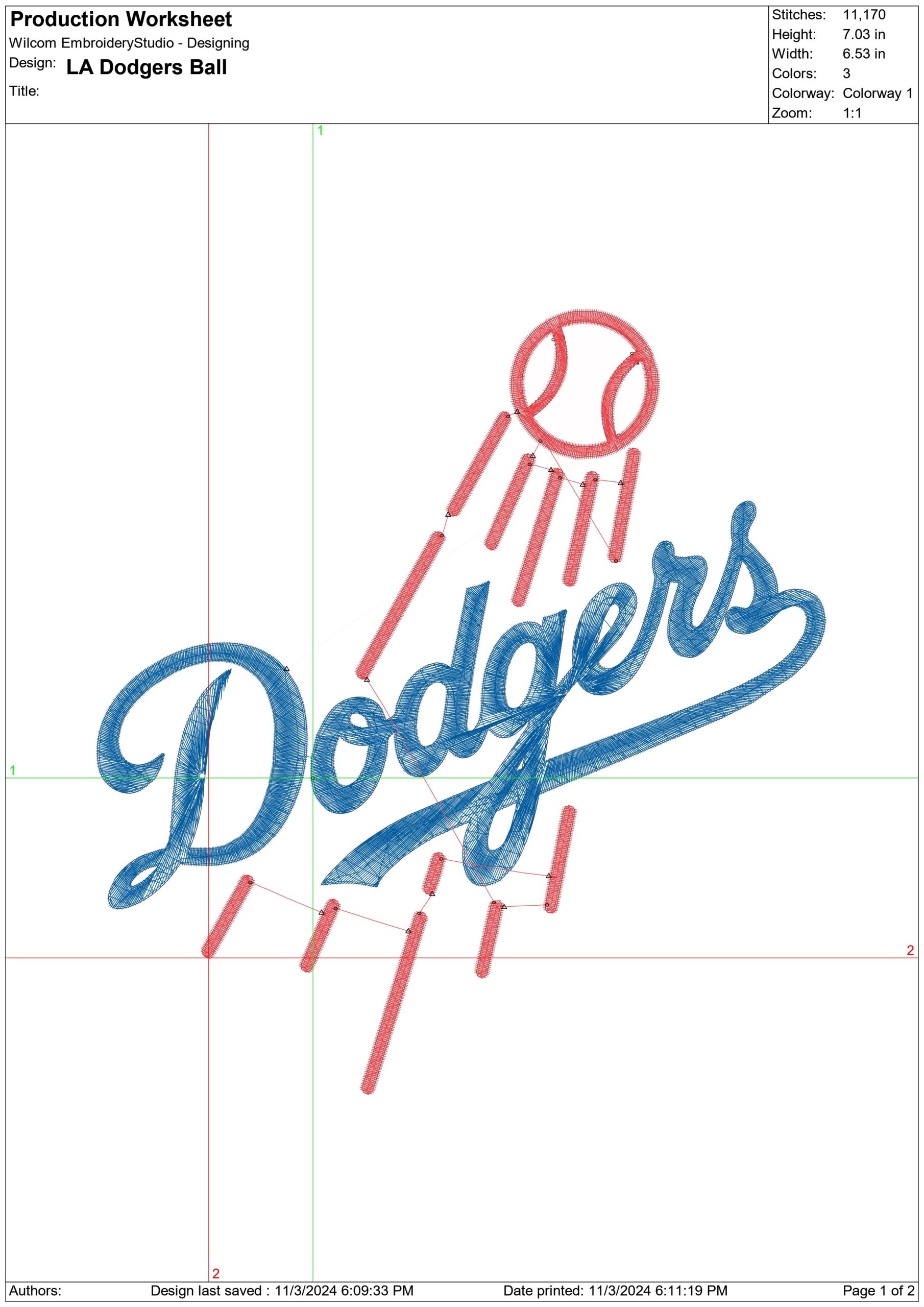 LA Dodgers - Major league Baseball logo 2024 World Series - MLB embroidery machine pattern embroidery file - instant download — view 2