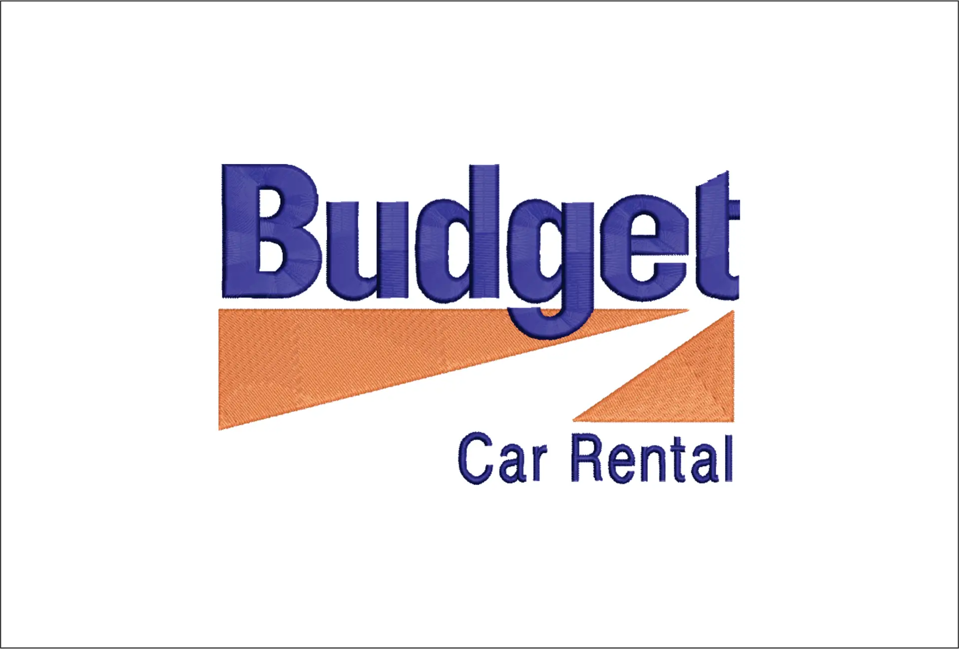 Budget Car rental Nascar embroidery design -  Car embroidery design machine pattern - Car embroidery file - instant download