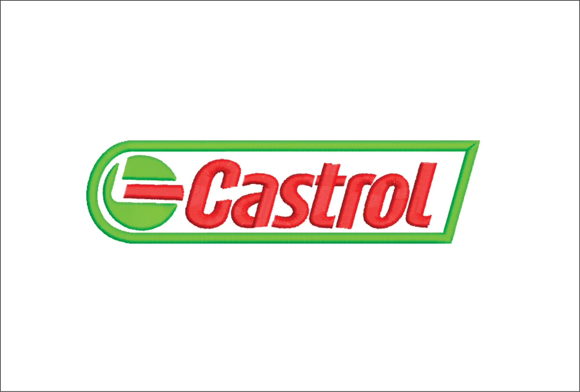 Castrol rental Nascar embroidery design -  Car embroidery design machine pattern - Car embroidery file - instant download (Copy)