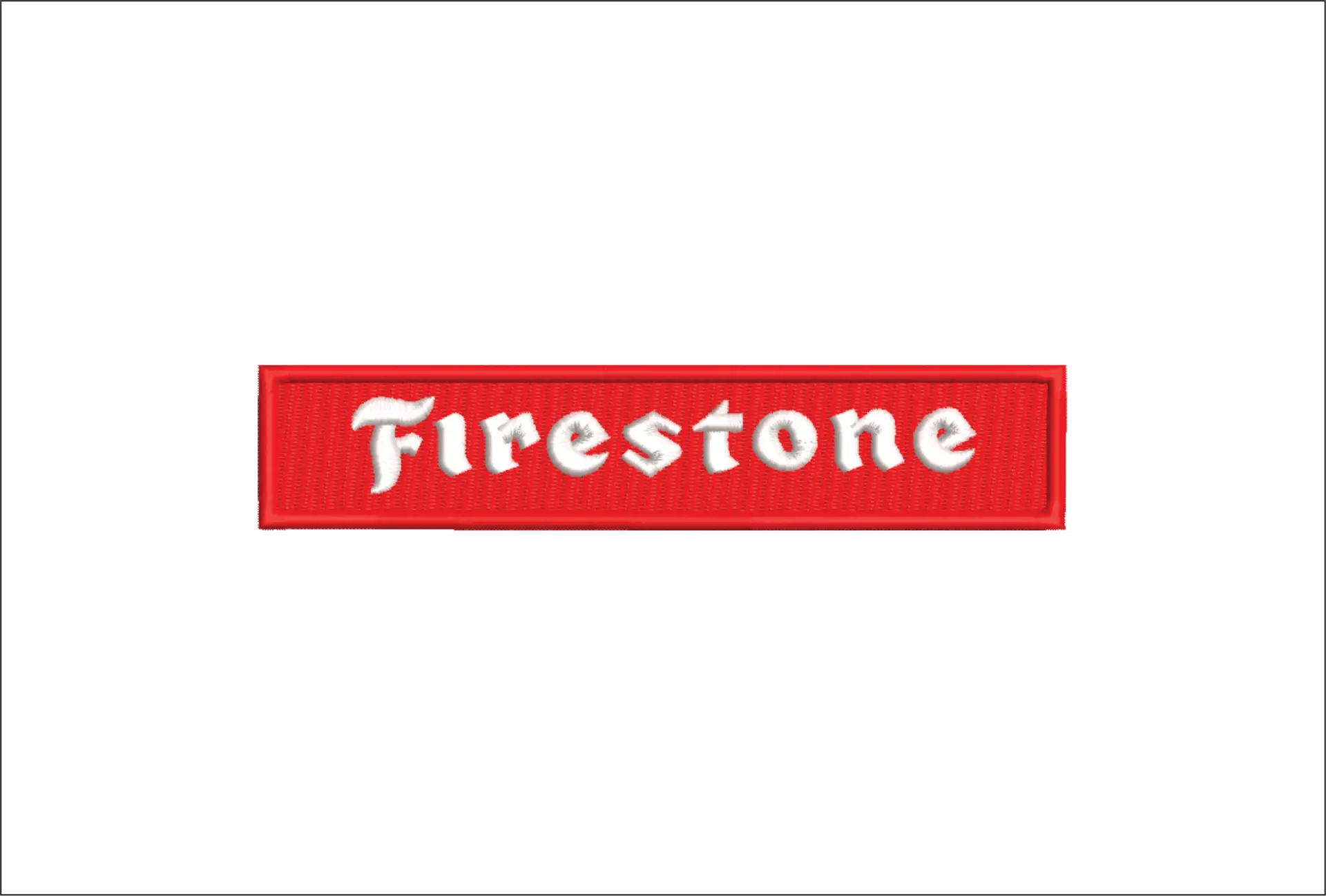 Firestone Logo embroidery design -  Car embroidery design machine pattern - Car embroidery file - instant download