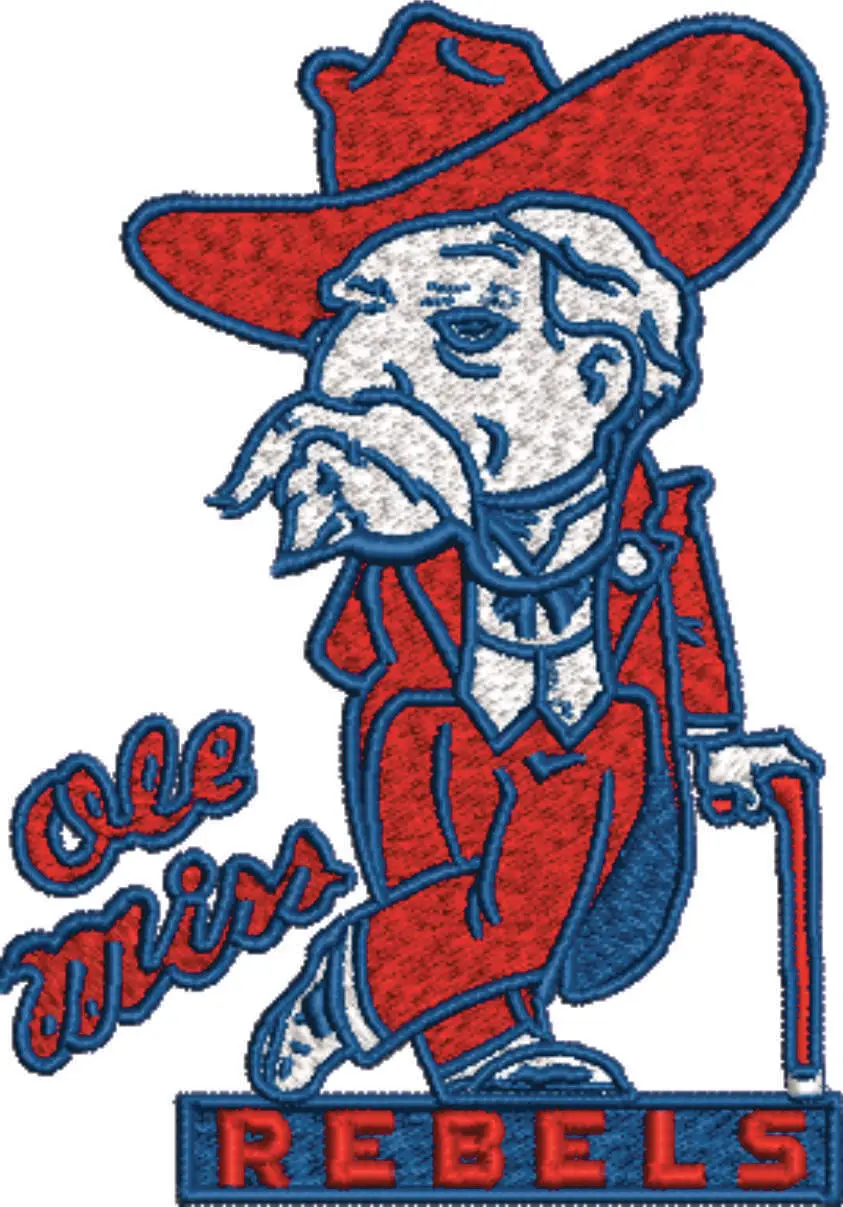 Ole Miss Rebel alternative version - University of Mississippi — view 4
