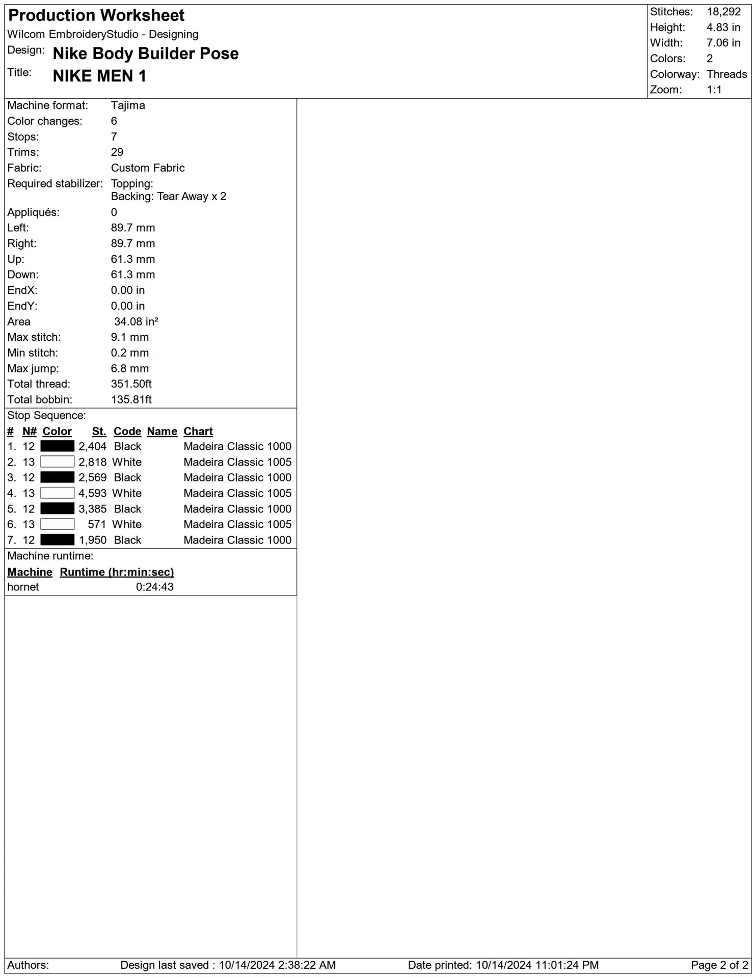 Nike Swoosh Body Builder Pose - Nike design file - instant download — view 3