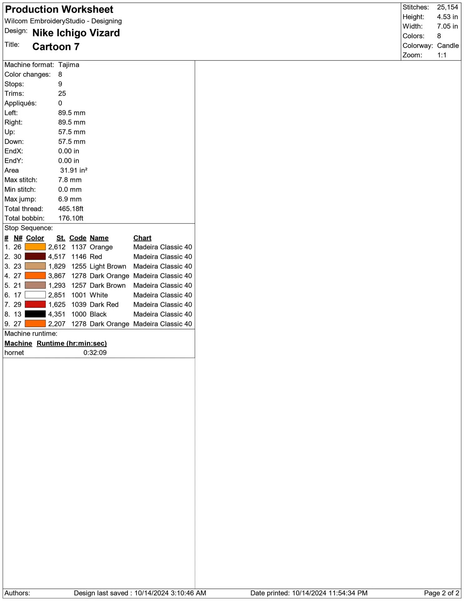 Nike Swoosh Ichigo Vizard Anime - Nike design file - instant download — view 3