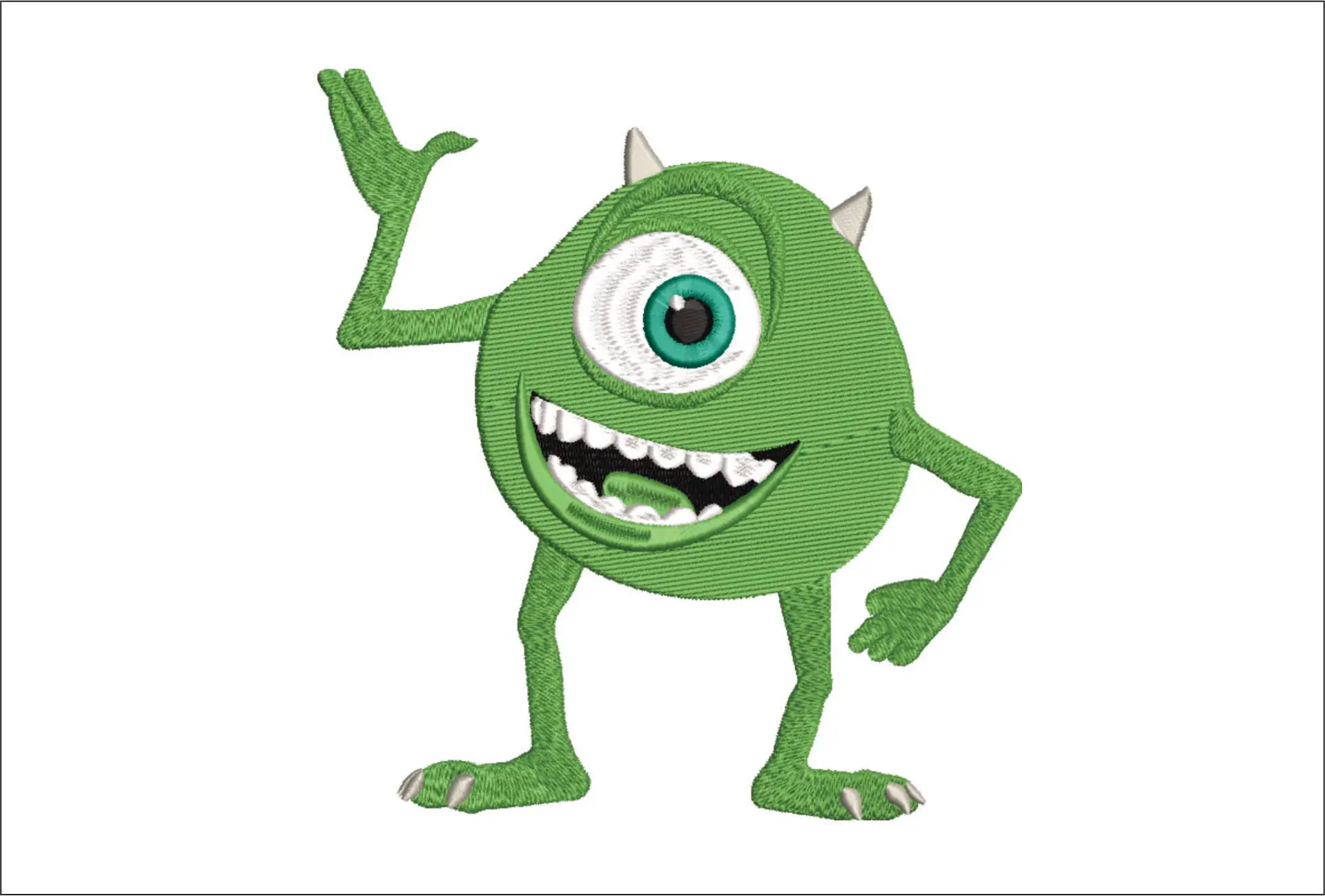 Mike Wazowski - Nike Monsters Inc design file - instant download