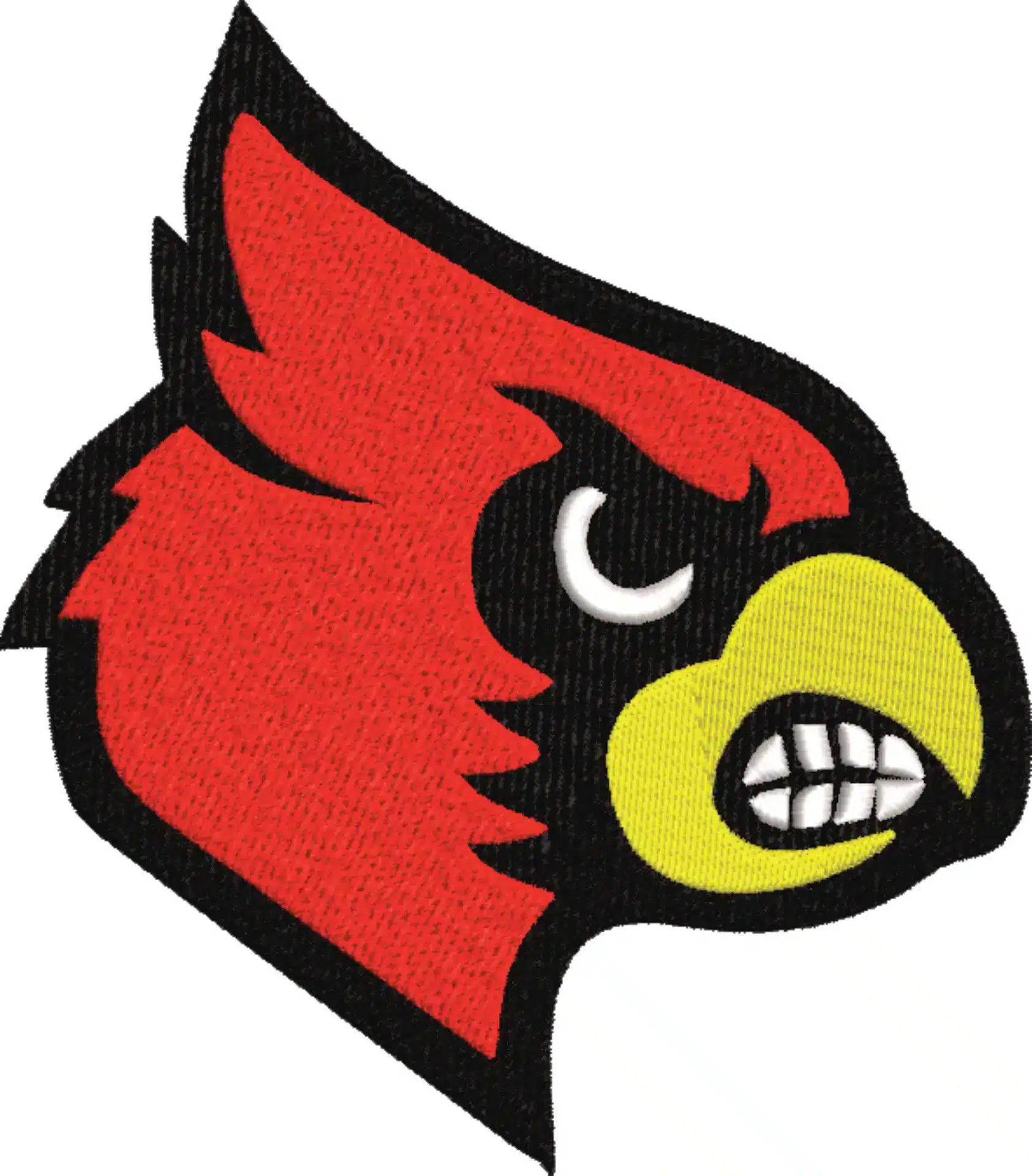 Louisville Cardinals - University of Louisville - NCAA embroidery design file - instant download — view 4