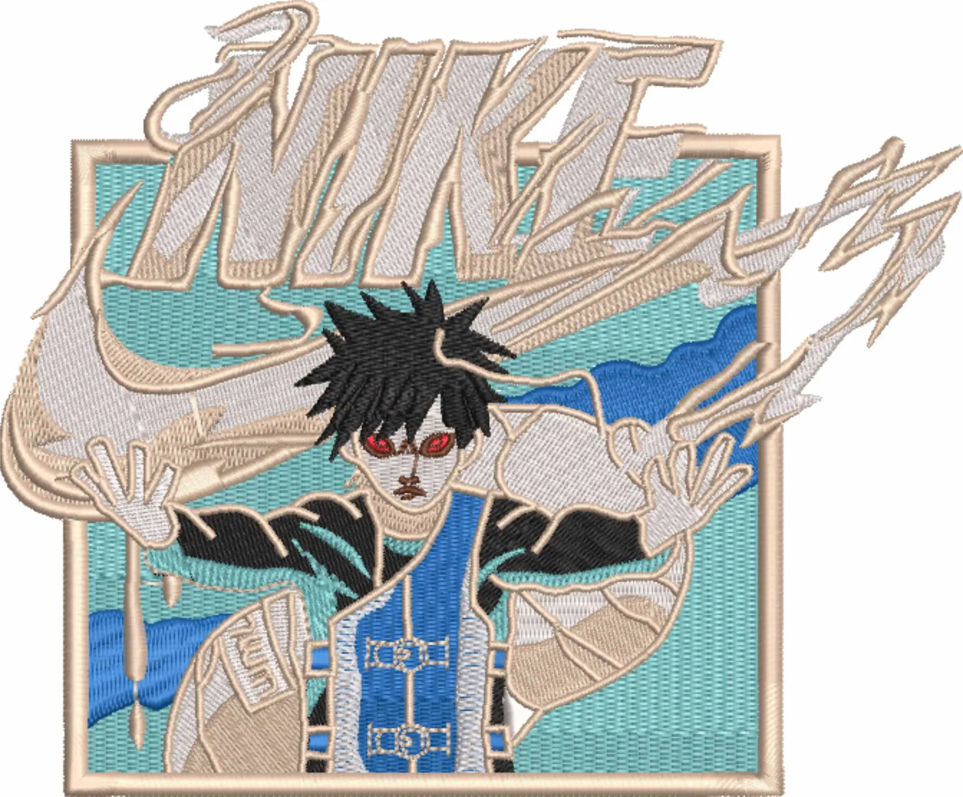 Nike Dabi - Anime - Nike embroidery design - instant download — view 4