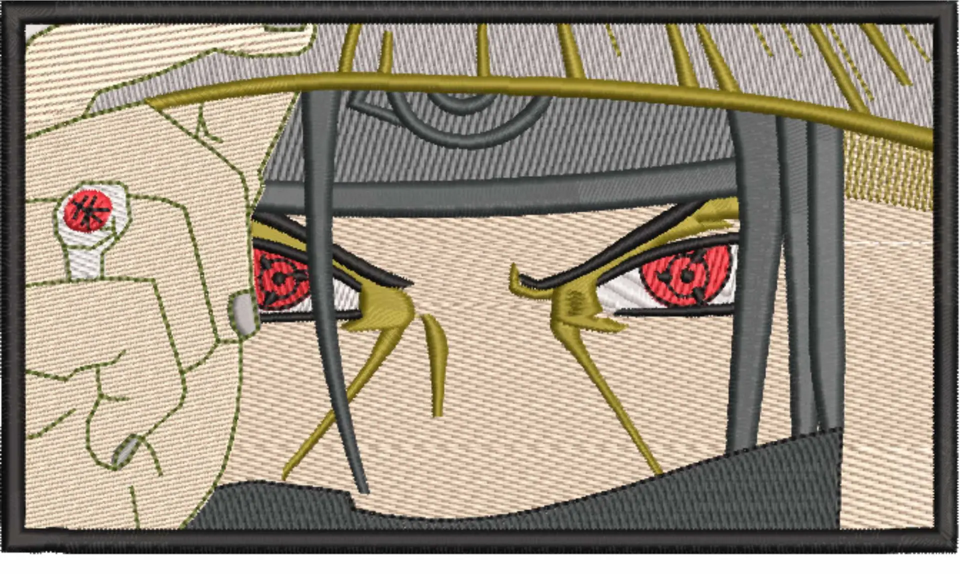 Itachi Face - Anime - Nike embroidery design - instant download — view 4