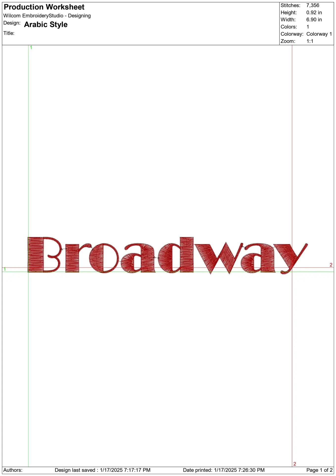 Broadway Embroidery Font Set - 1" 1.5" 2" 2.5" 3" and 4" - Machine Embroidery Alphabet Font - instant download — view 2