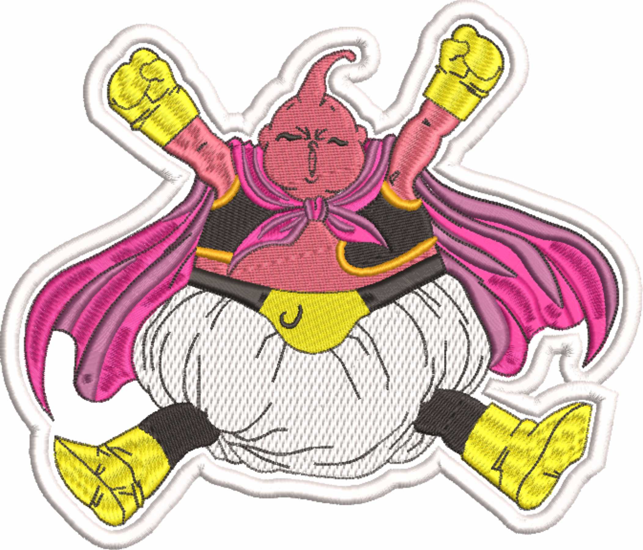Magic Man Dragon Ballz - Anime - Nike embroidery design - instant download — view 4