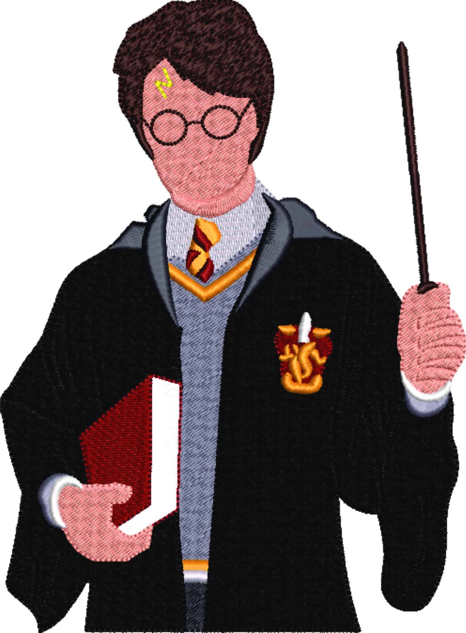 Harry Potter - Harry Potter embroidery design file - instant download — view 5