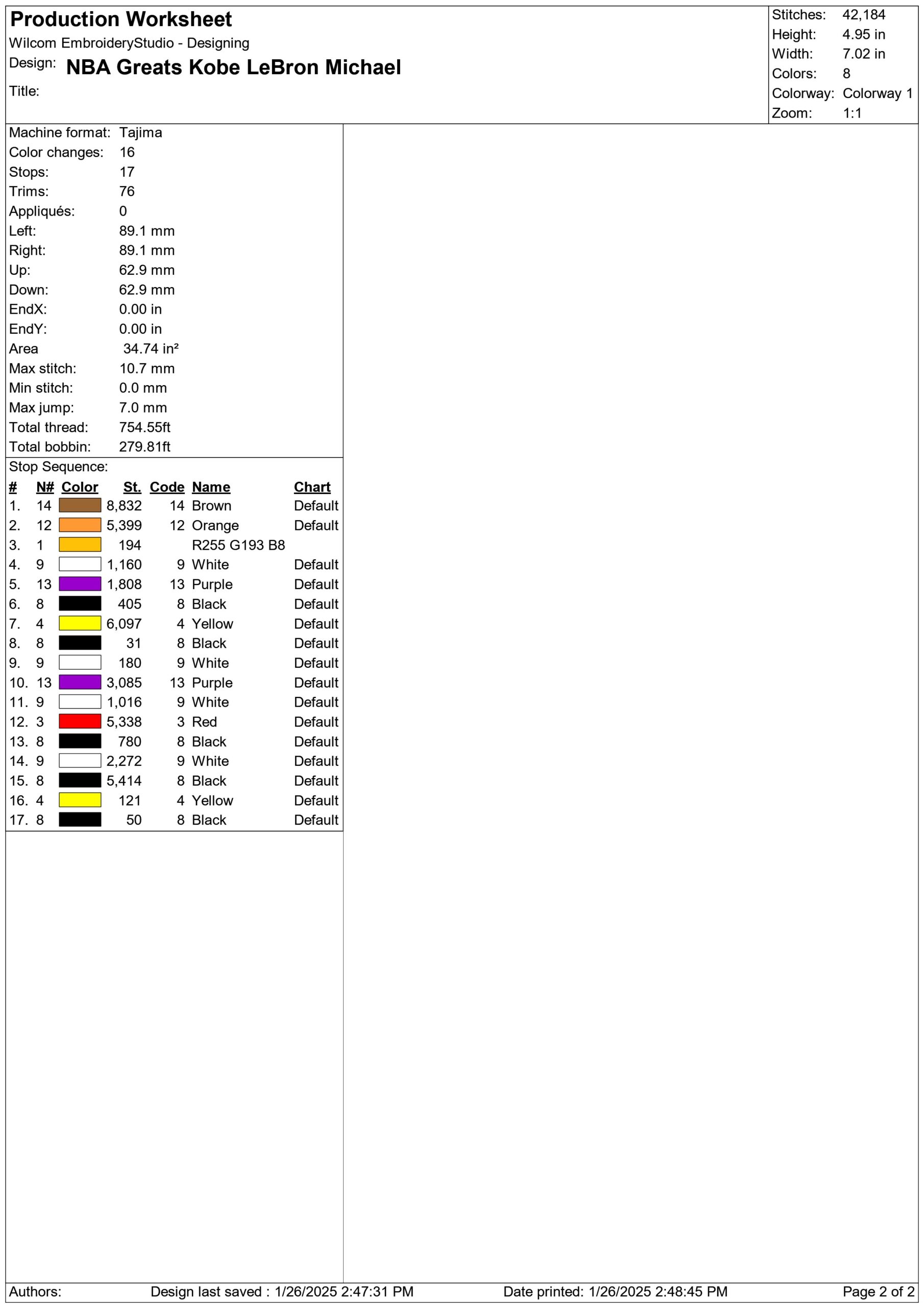 Kobe Bryant  Lebron James and Michael Jordan NBA legends- embroidery machine pattern file - instant download — view 4