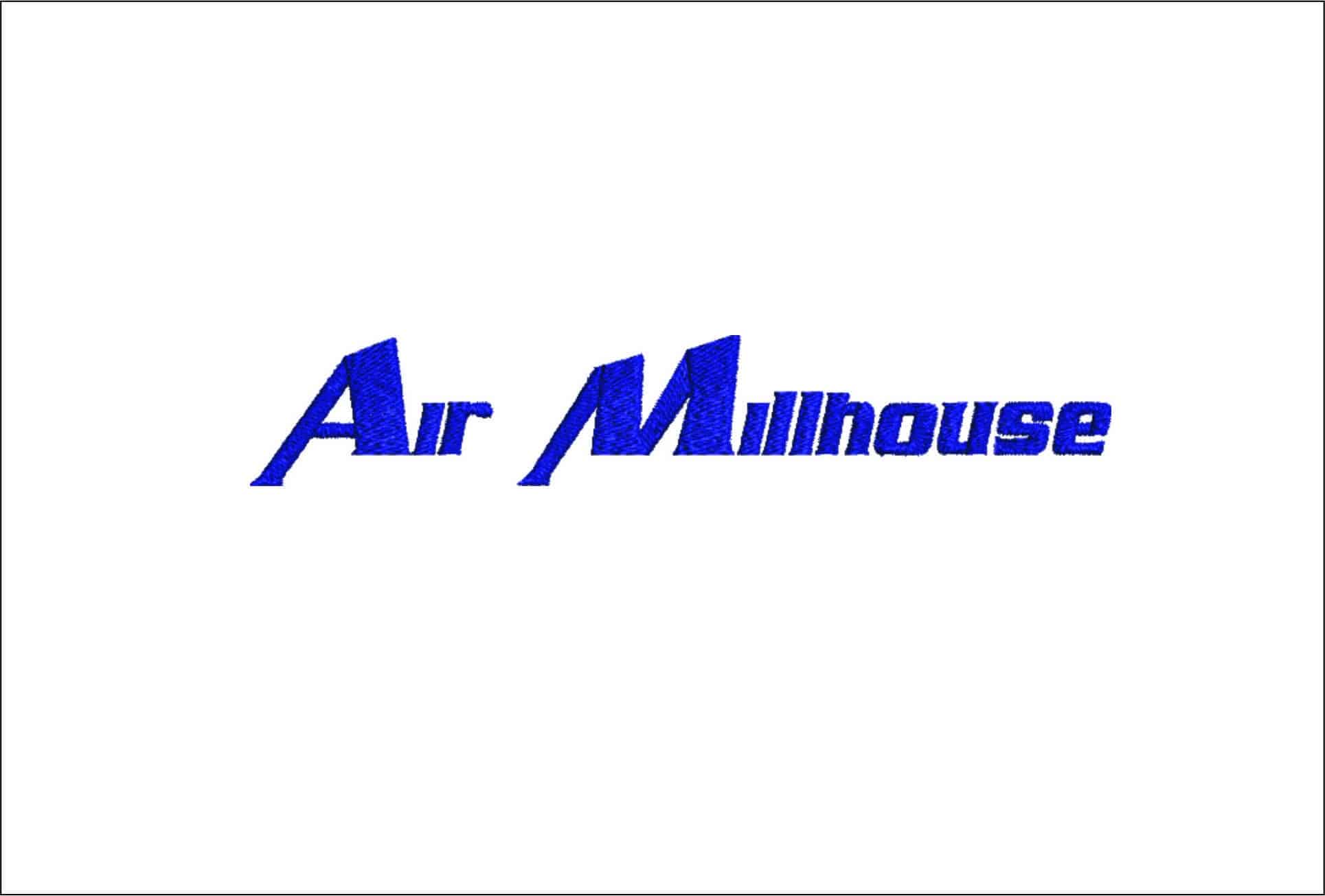 Air Millhouse Font Embroidery Font Set - 1" 1.5" 2" 2.5" 3" and 4" - Machine Embroidery Alphabet Font - instant download