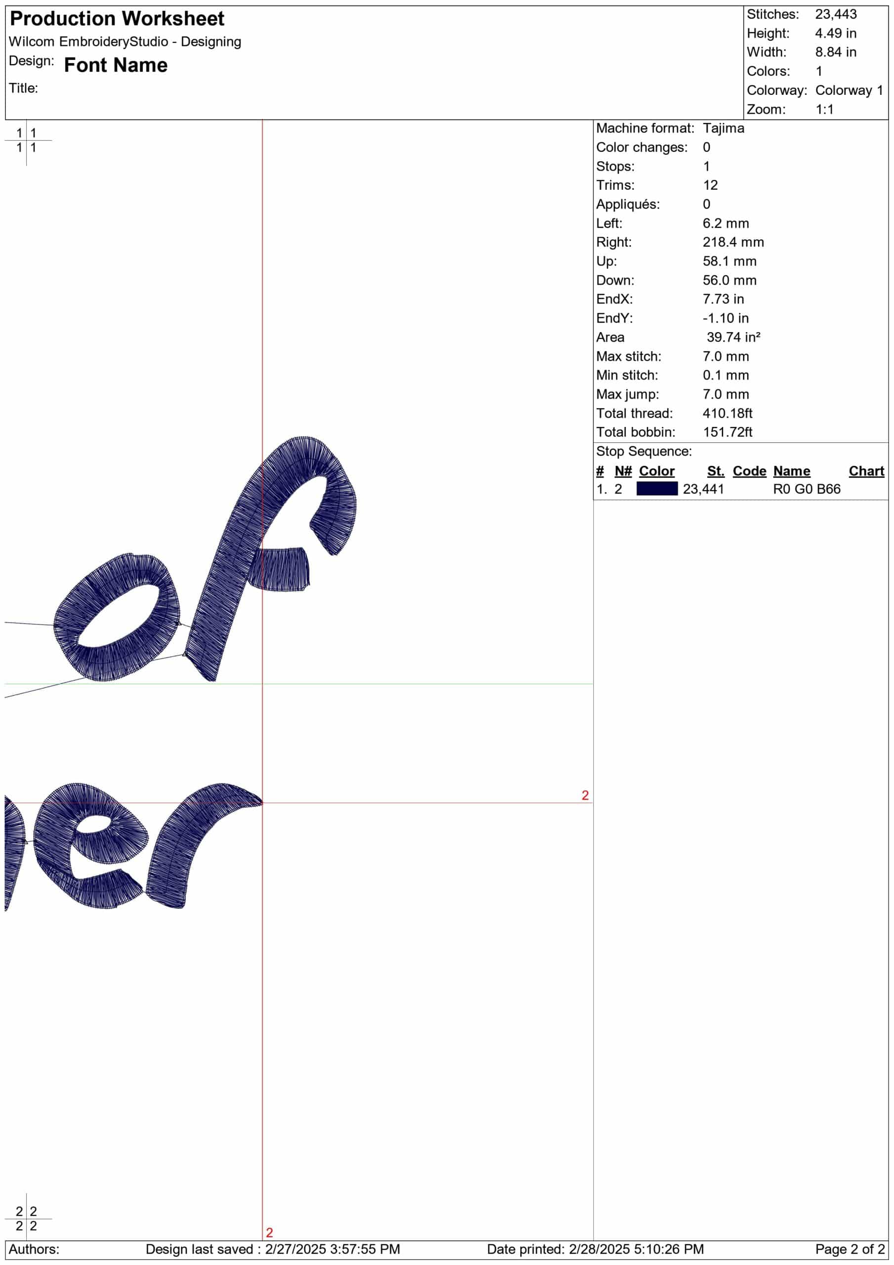 Beginning of Summer Font Embroidery Font Set - 0.5" 1" 1.5" 2" 2.5" 3"  - Machine Embroidery Alphabet Font - instant download — view 6