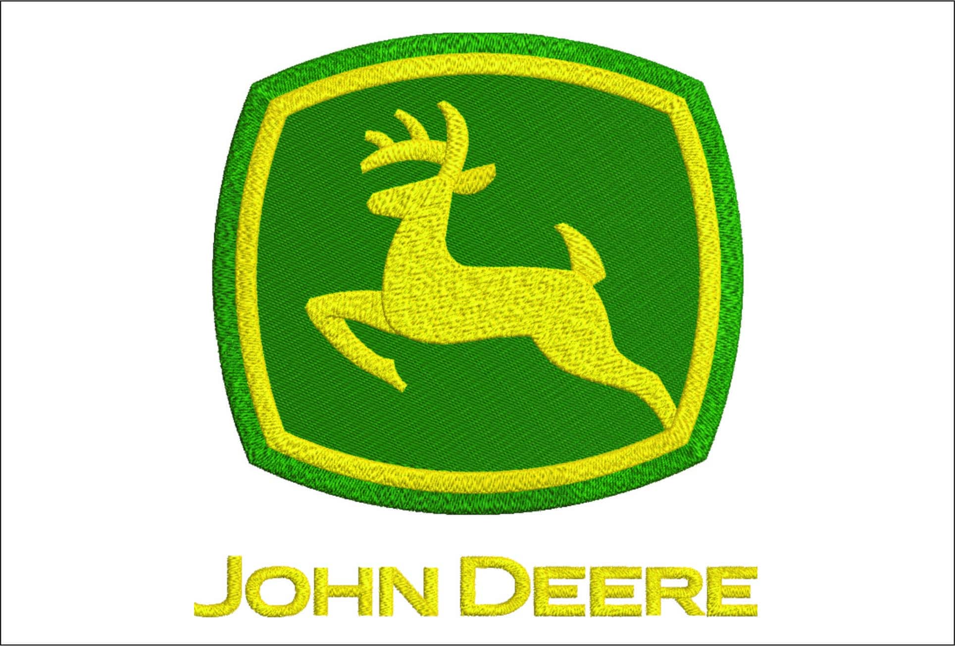 John Deere- Swoosh - Nike Car embroidery design - instant download