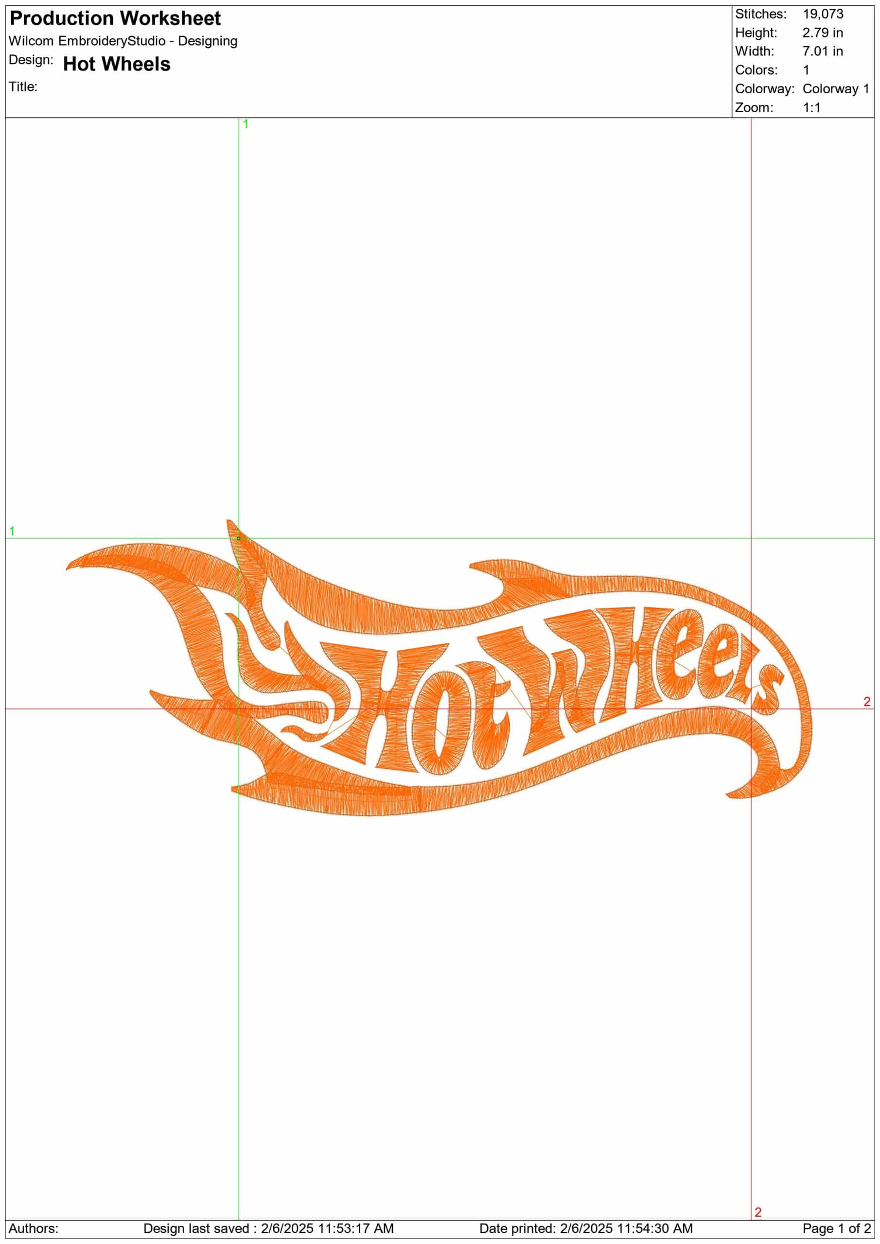Hot Wheels - Nike Car embroidery design file - instant download — view 3