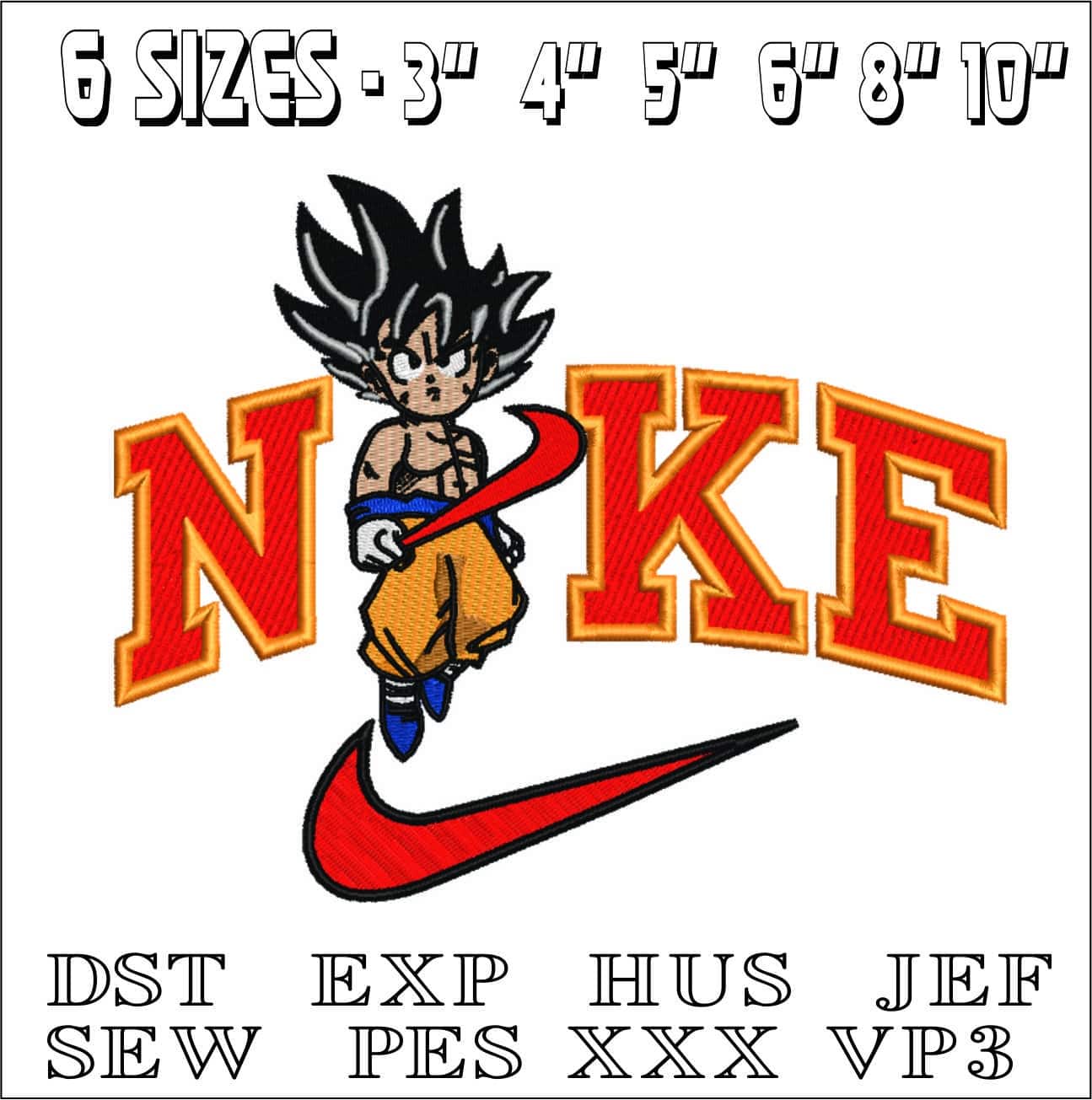 Nike Guko Sword- Nike embroidery design file - instant download — view 2